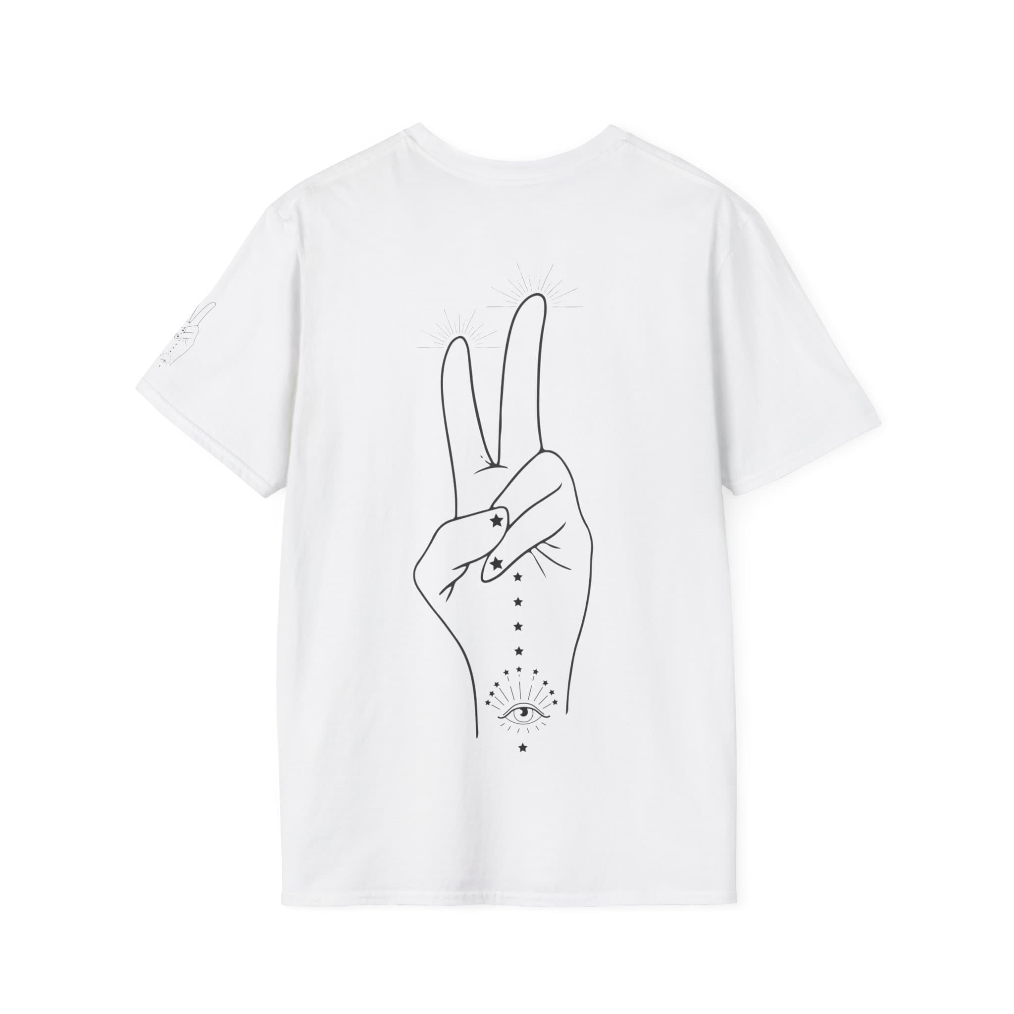 T-Shirt PEACEFULL HAND OF THE UNIVERSE - Image 2