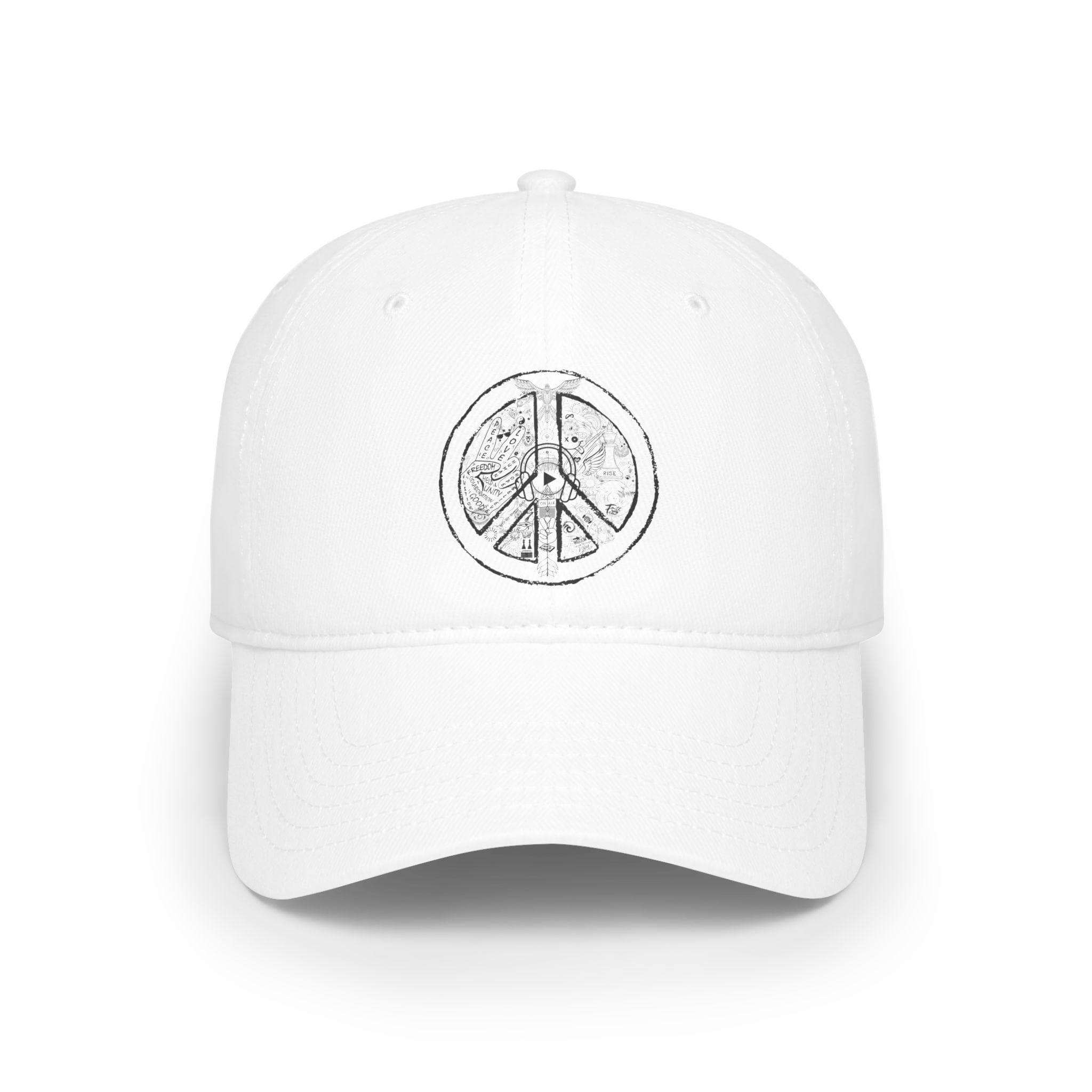 Cap Low Profile PEACE and LOVE