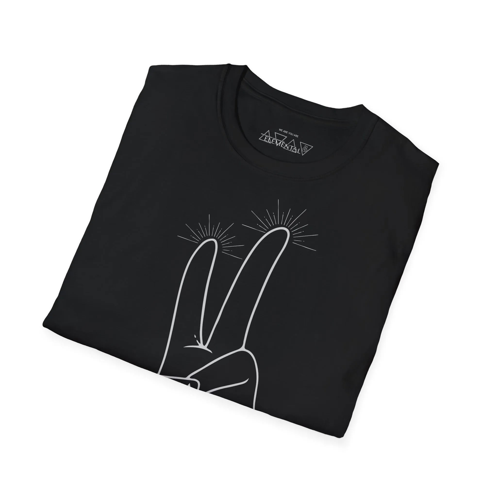 T-Shirt PEACEFULL HAND OF THE UNIVERSE  Unisex - Image 4