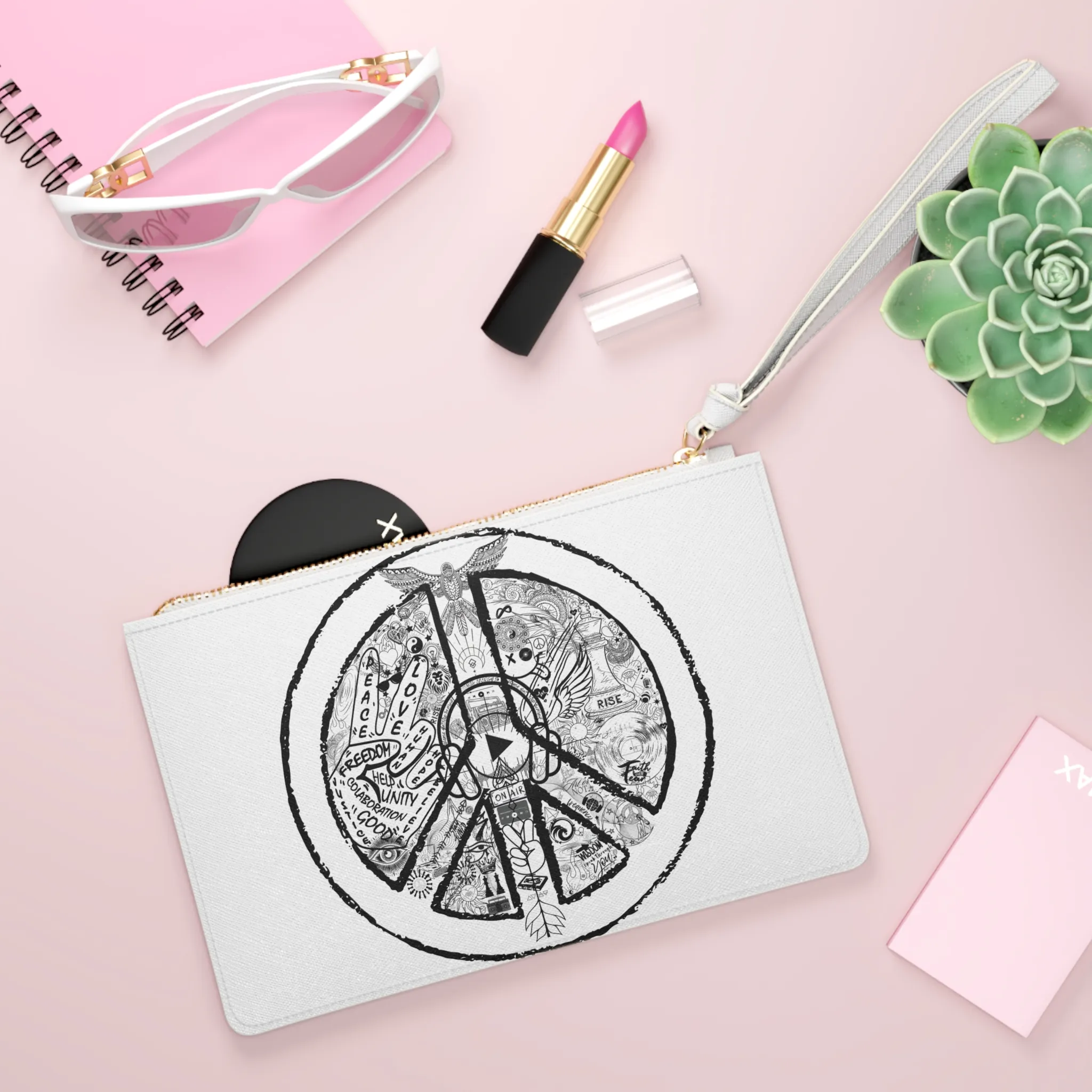 Clutch Bag PEACE&LOVE - Image 4