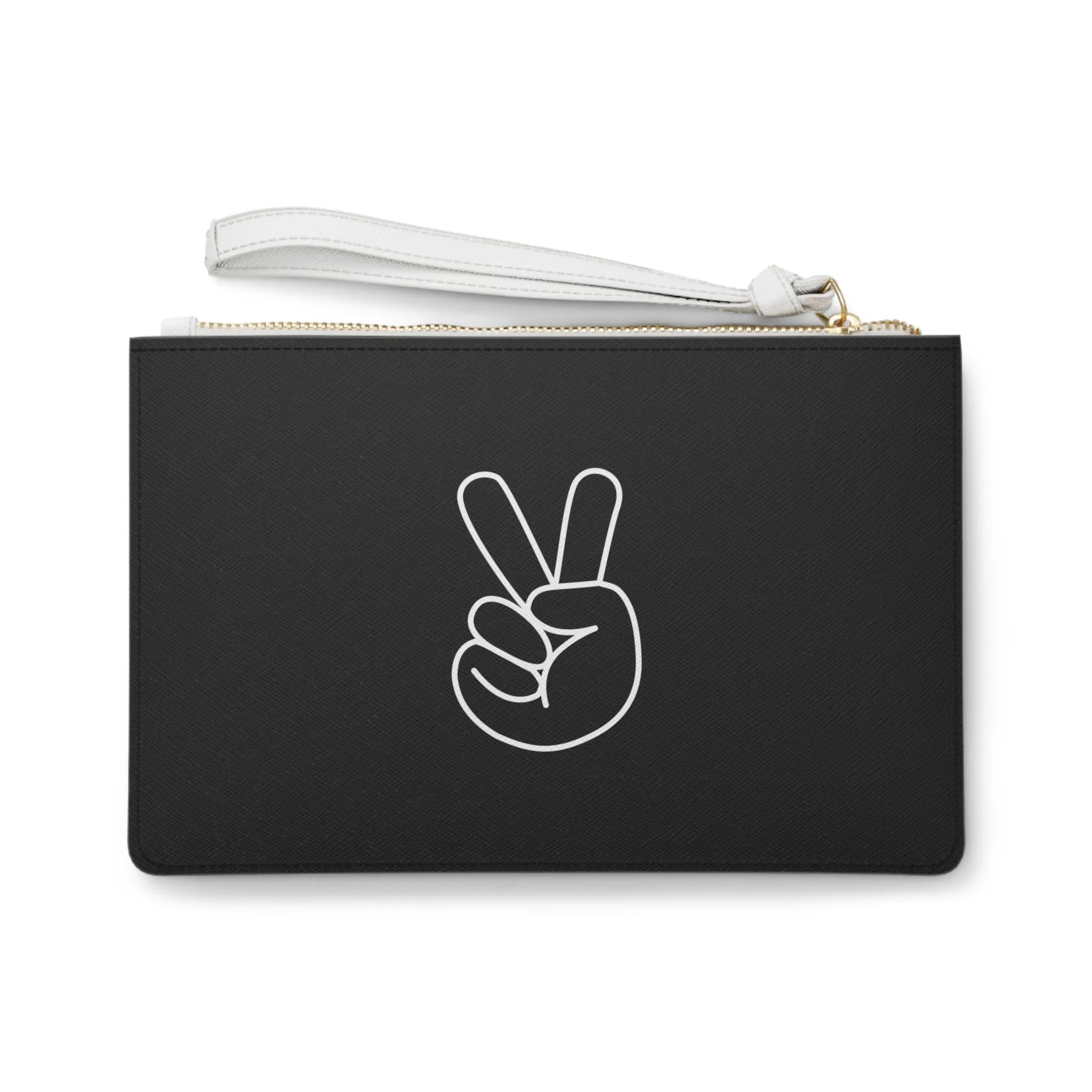 Clutch Bag PEACE&LOVE BLACK Edition - Image 2