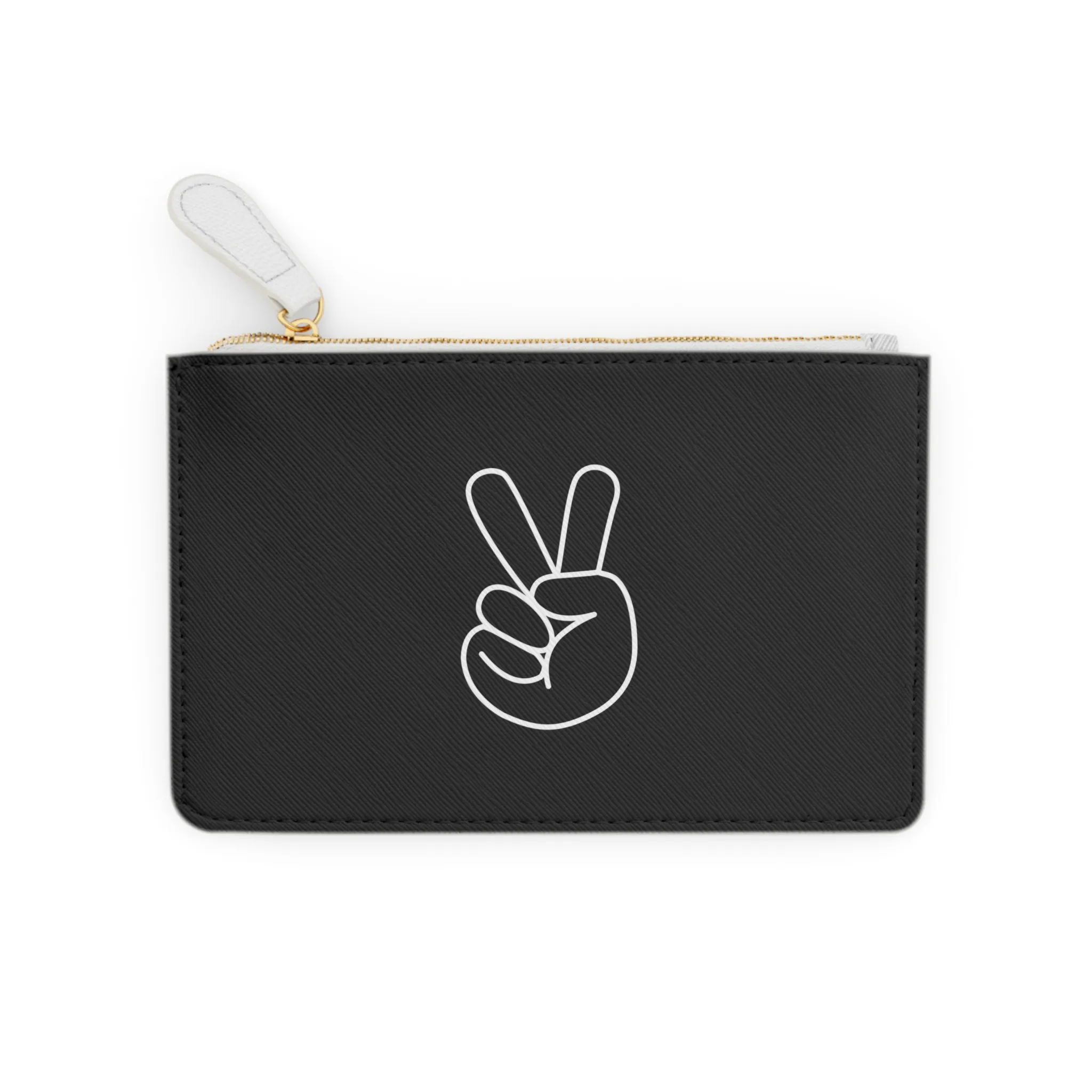 Clutch Bag mini PEACE&LOVE BLACK Edition - Image 2