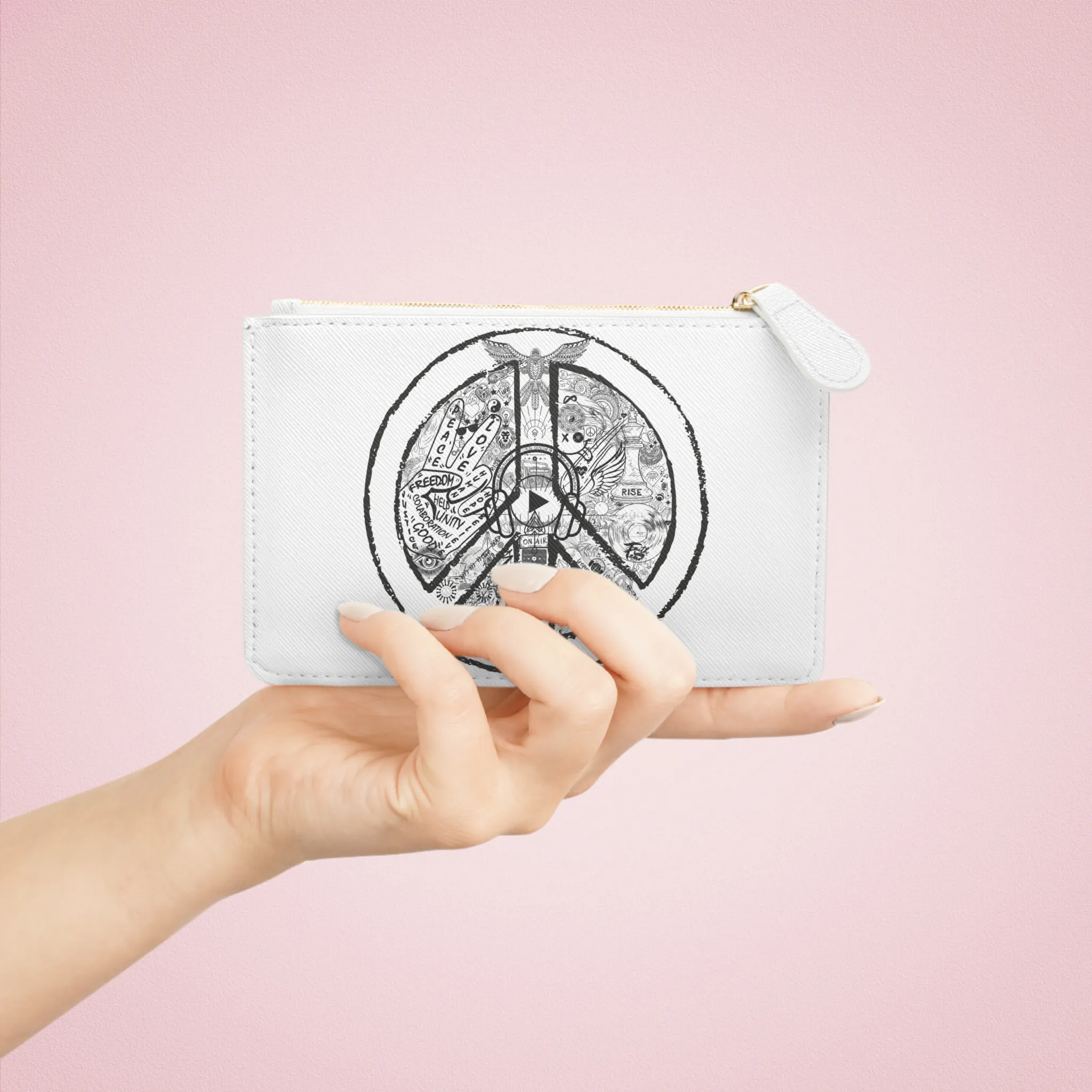 Clutch Bag mini PEACE&LOVE - Image 4