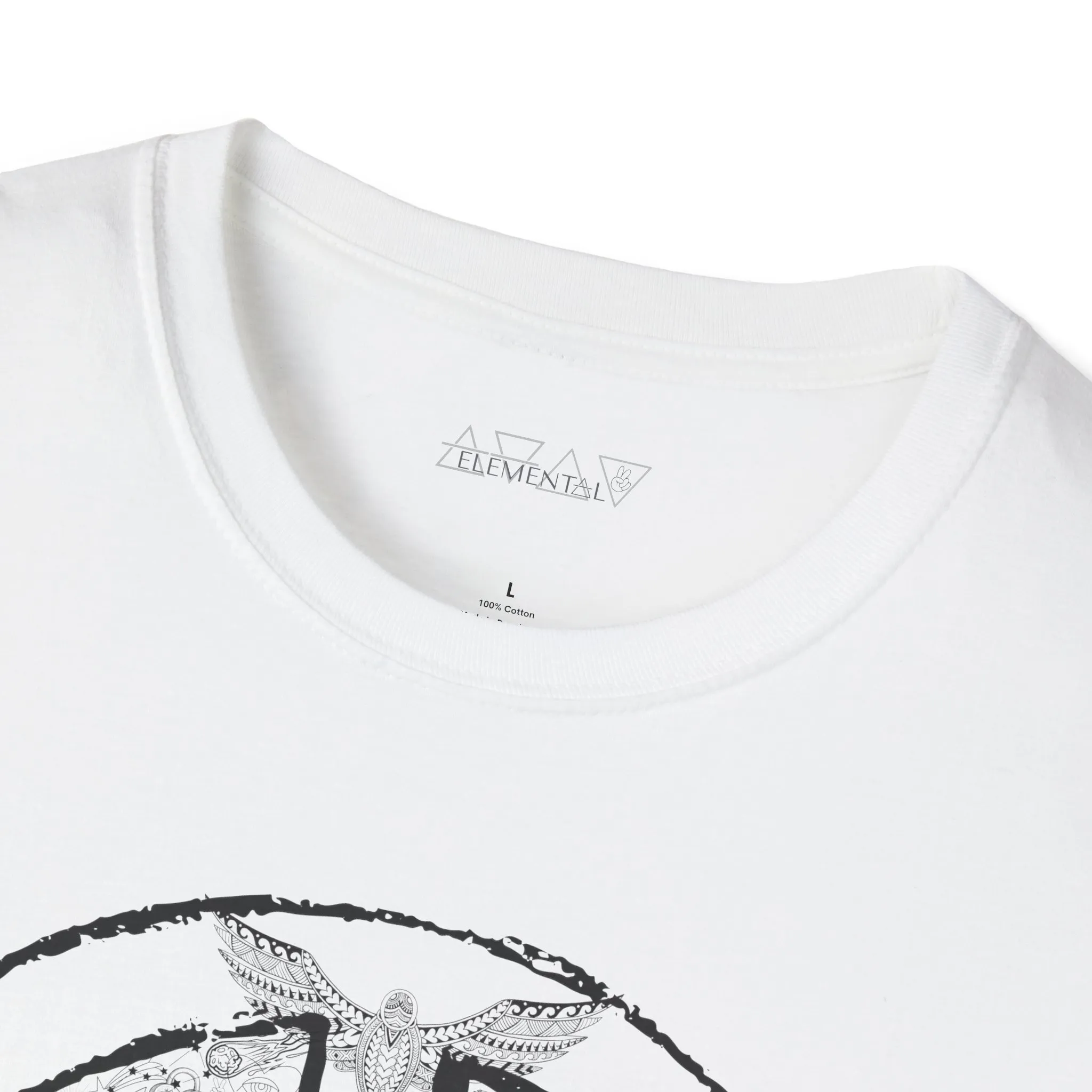 T-Shirt Unisex FRONT/BACK PEACE&LOVE - Image 3