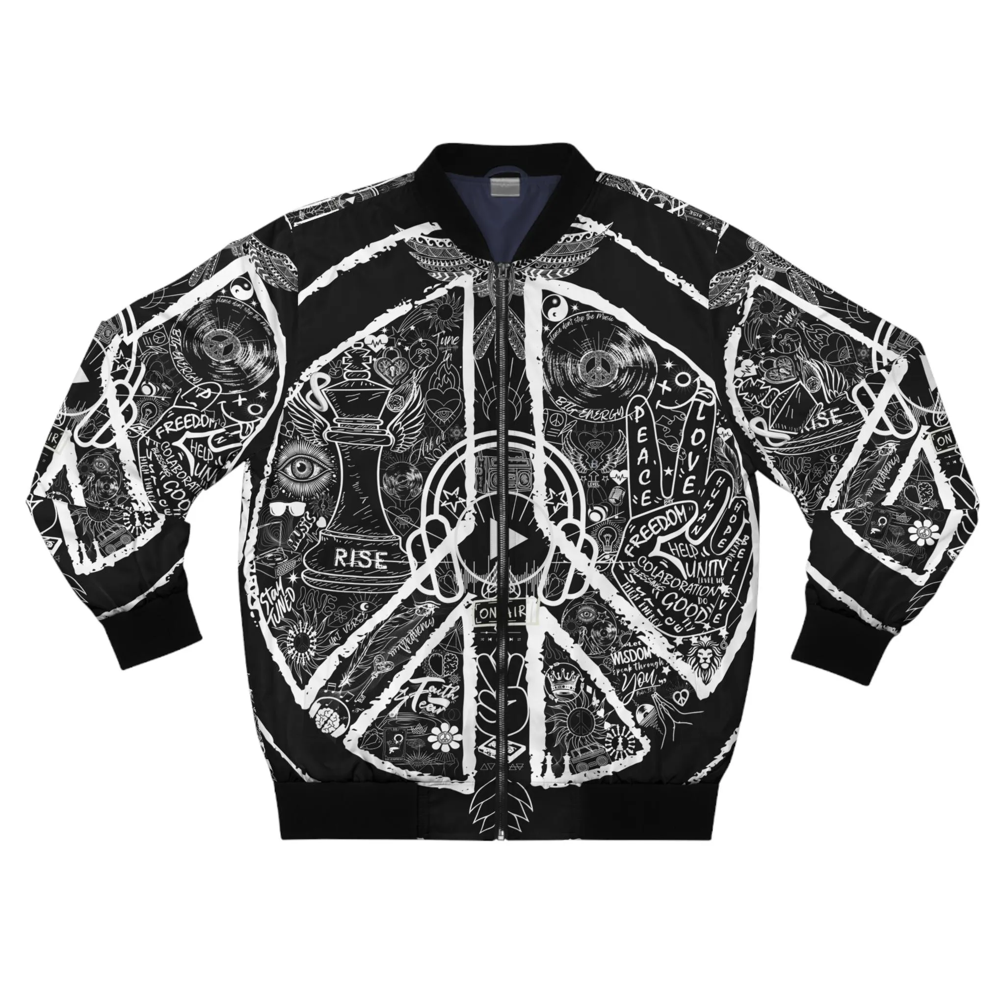 Bomber Jacket Men´s BLACK Edition - Image 3