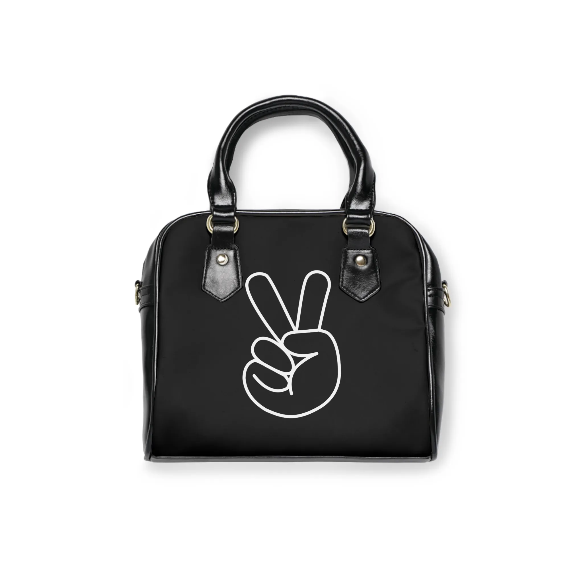Bag - shoulder Handbag PEACE&LOVE BLACK Edition - Image 2