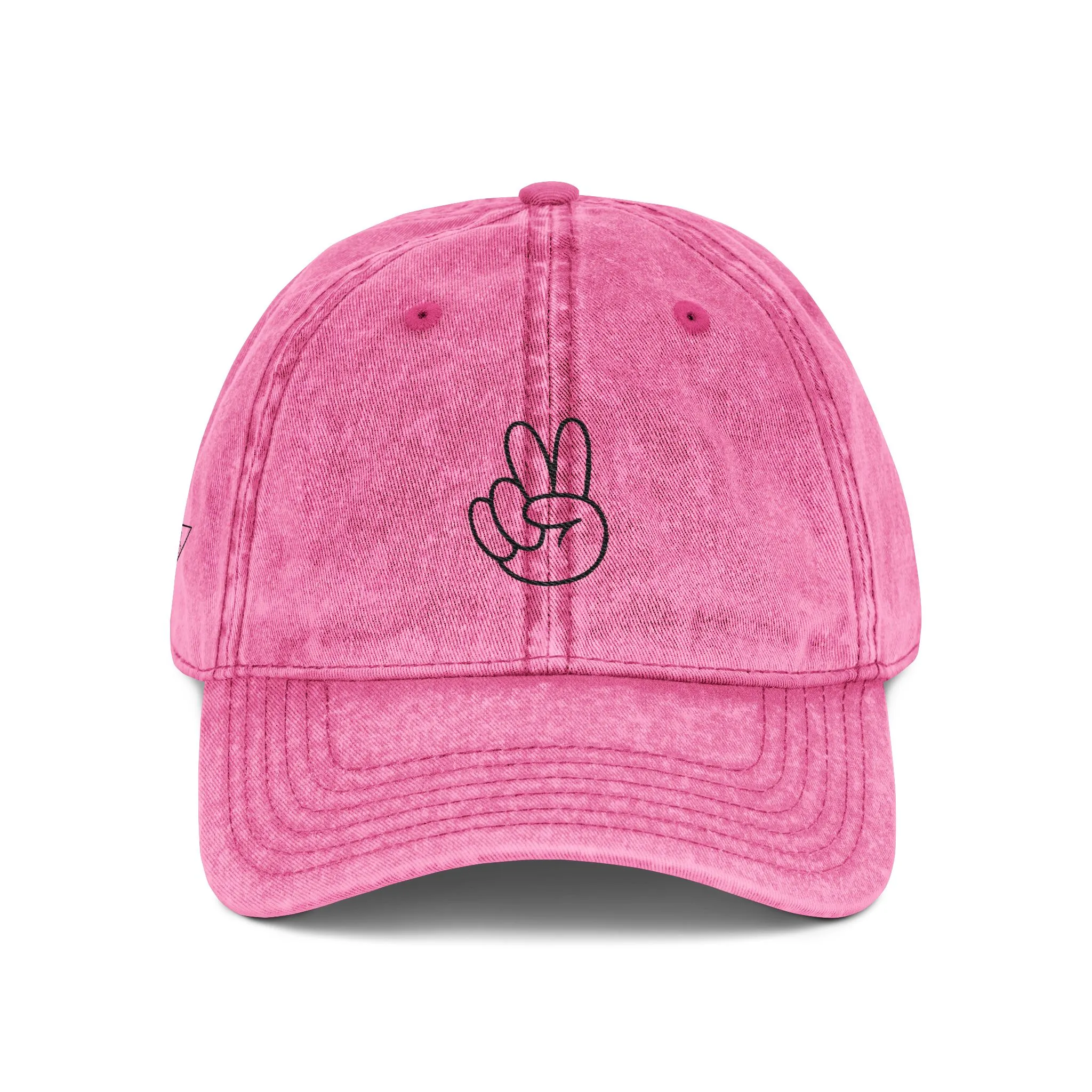 Cap Vintage PEACE PINK VIBES