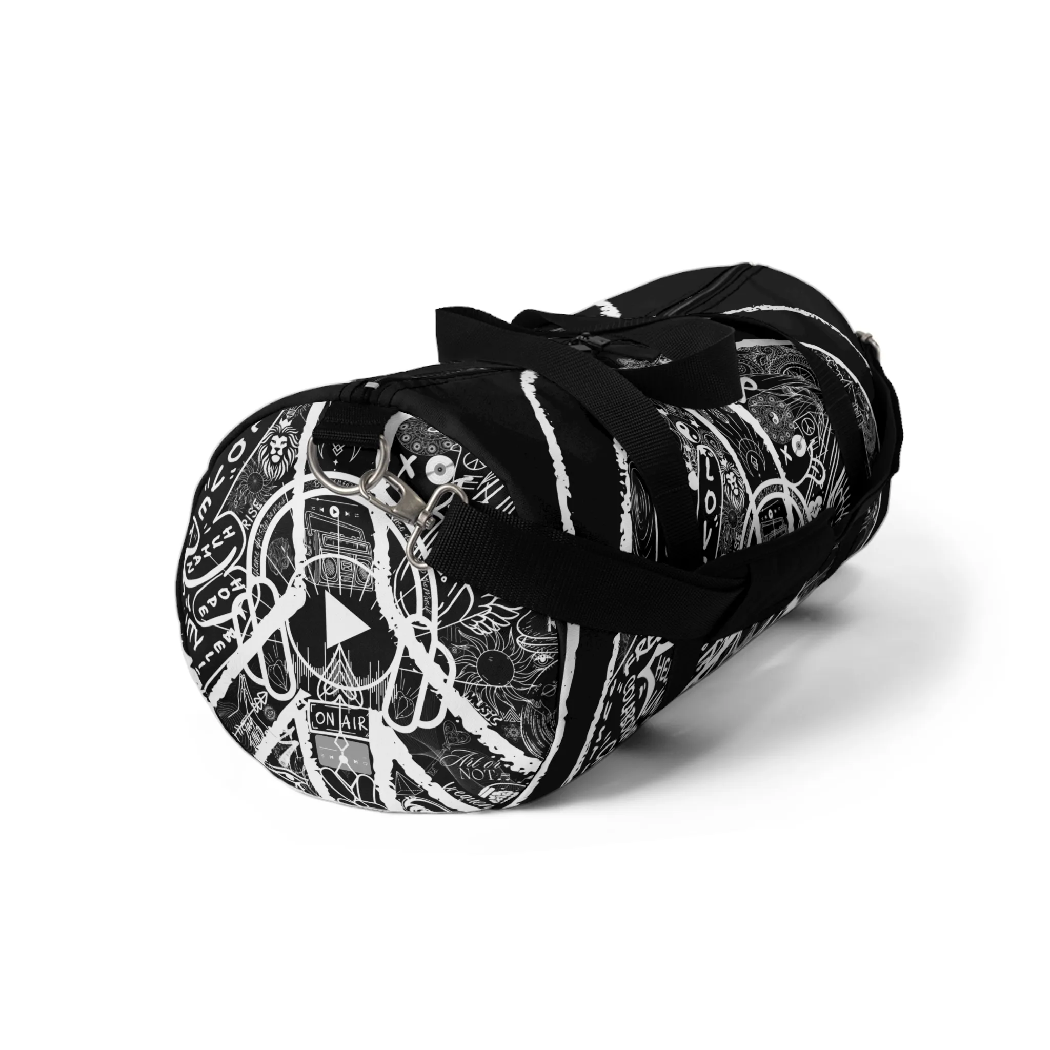 Bag Duffle, PEACE&LOVE BLACK Edition - Image 3