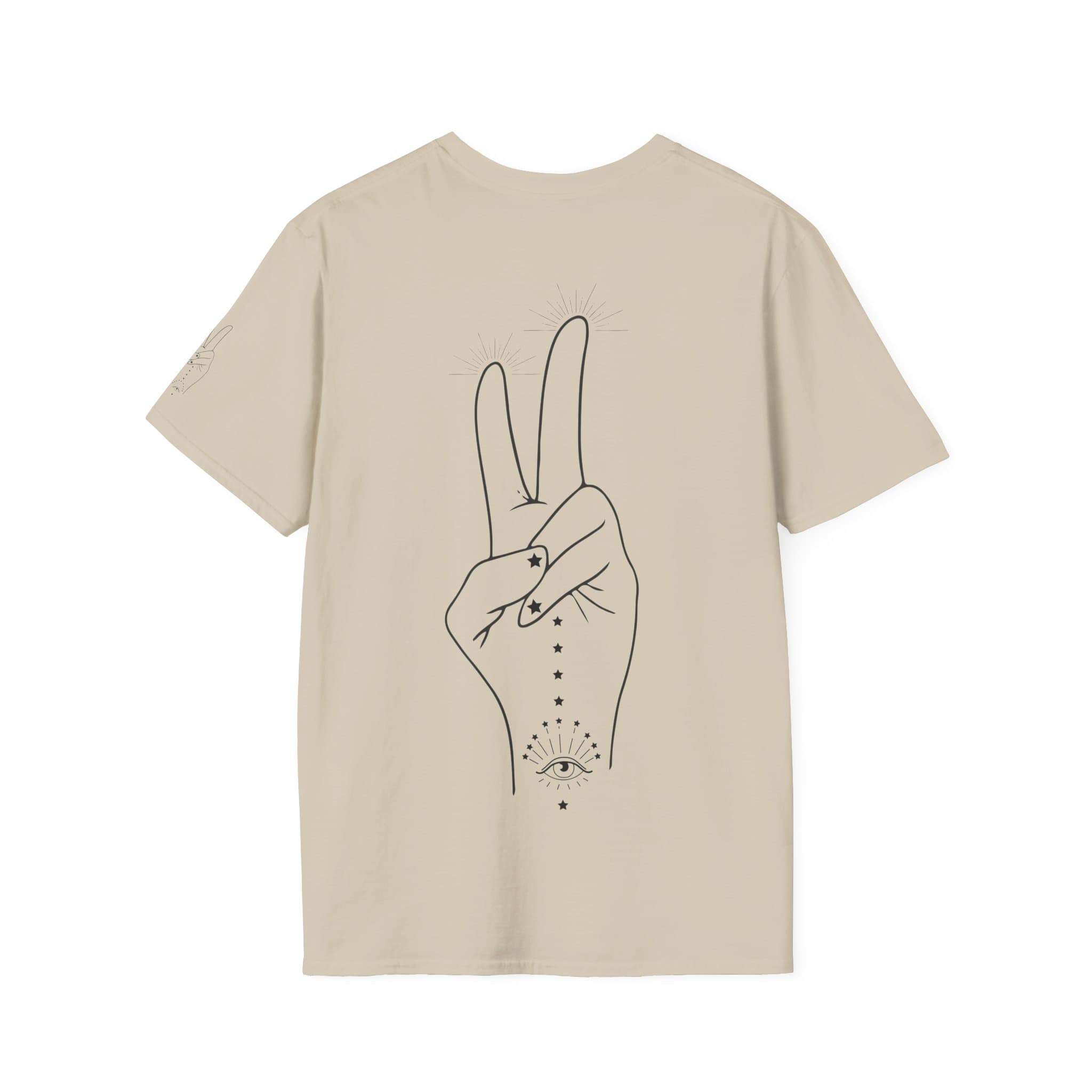 T-Shirt PEACEFULL HAND OF THE UNIVERSE - Image 6