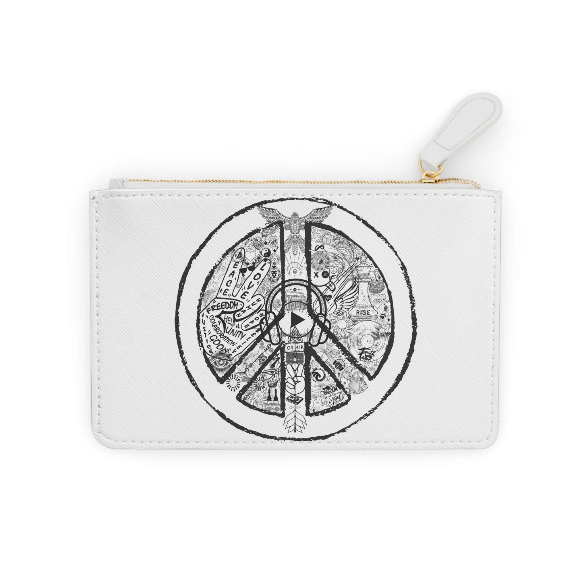 Clutch Bag mini PEACE&LOVE