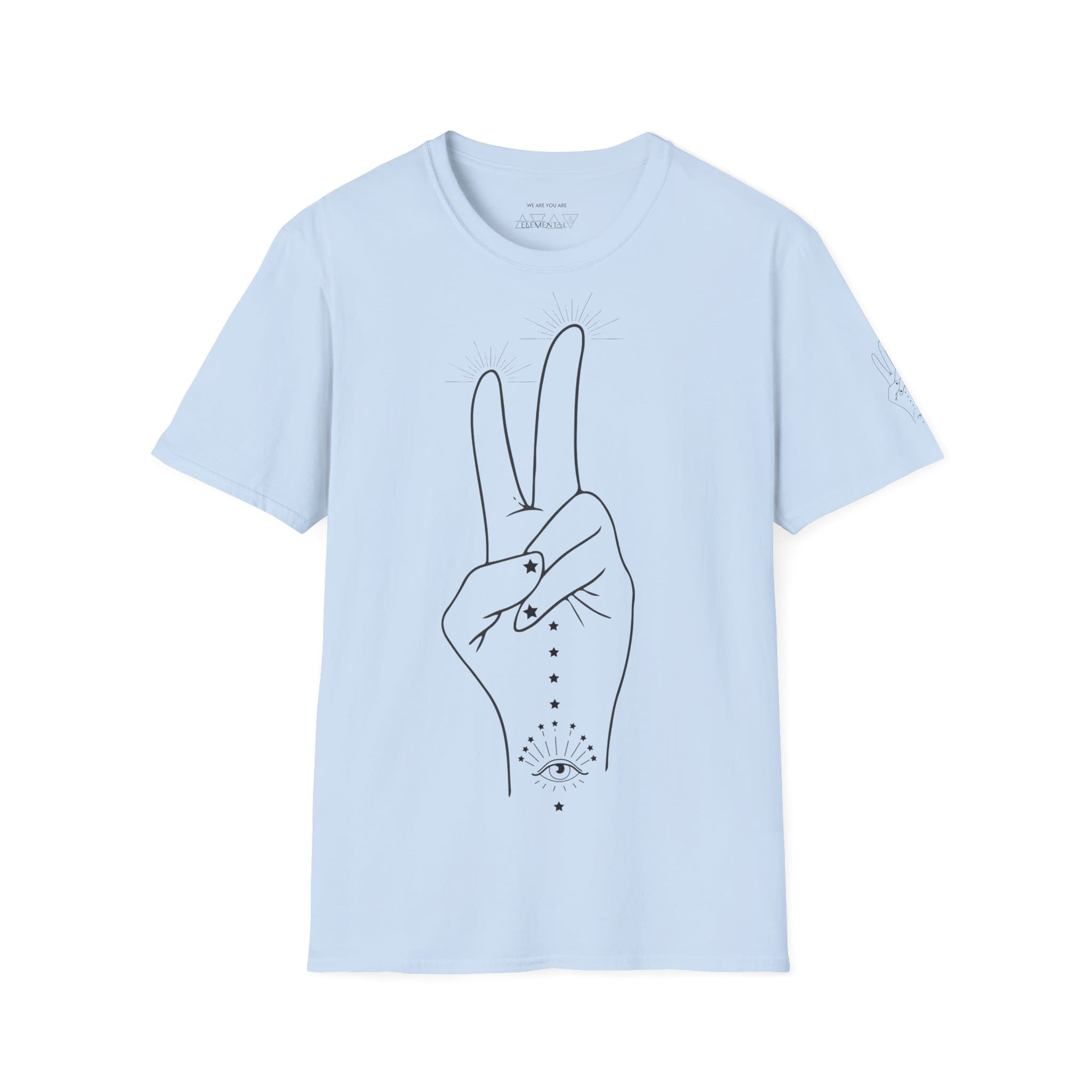 T-Shirt PEACEFULL HAND OF THE UNIVERSE - Image 17