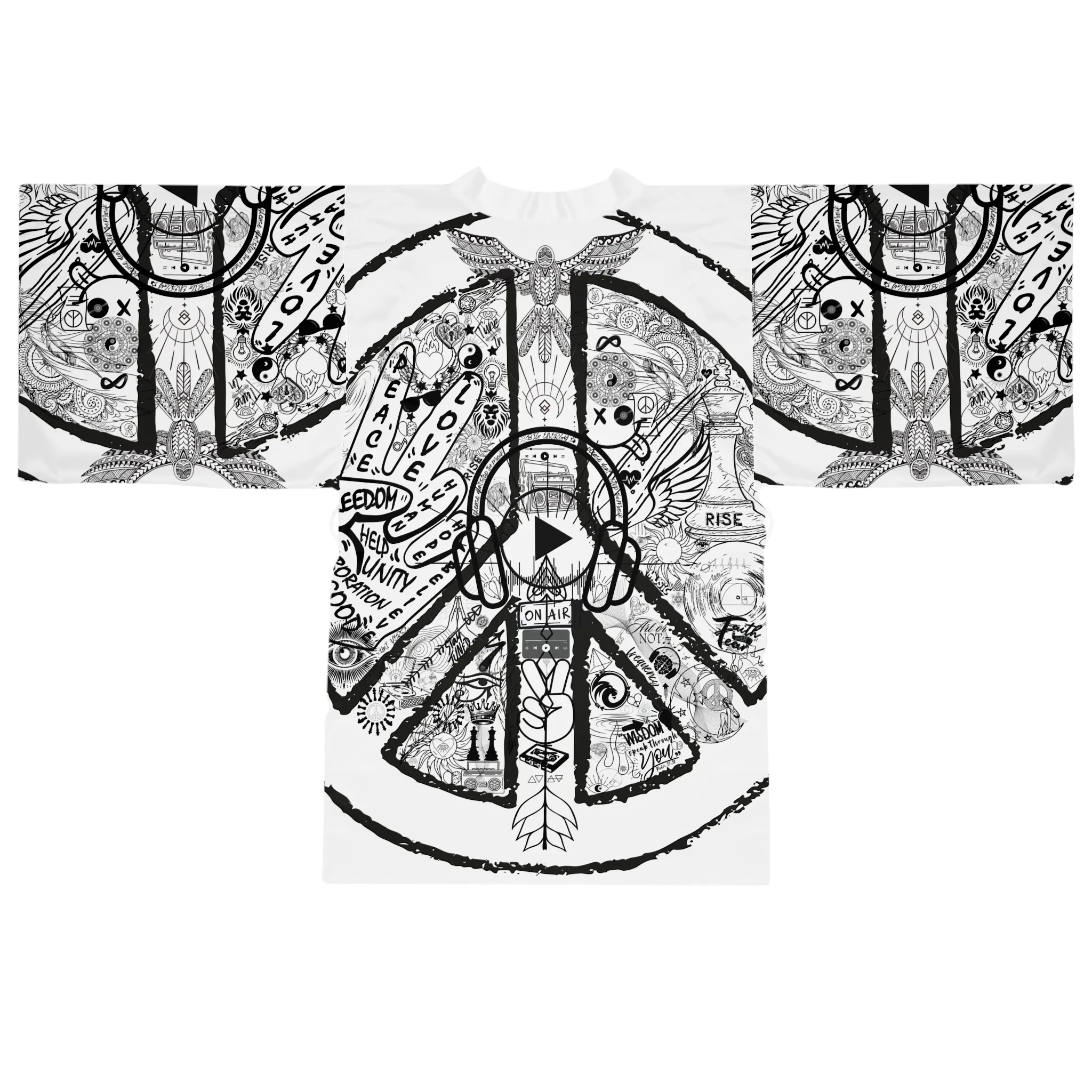 Kimono Robe PEACE&LOVE - Image 2