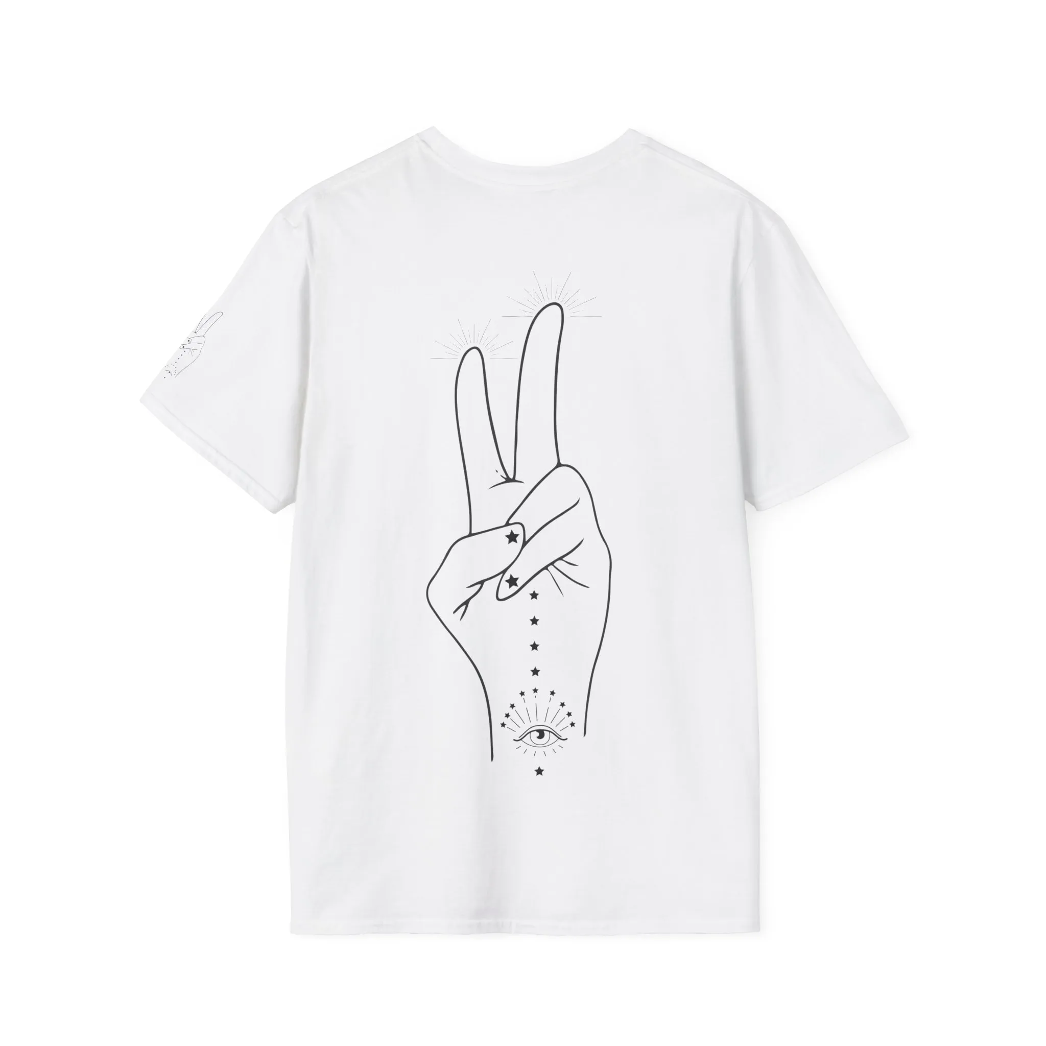 T-Shirt PEACEFULL HAND OF THE UNIVERSE - Image 2