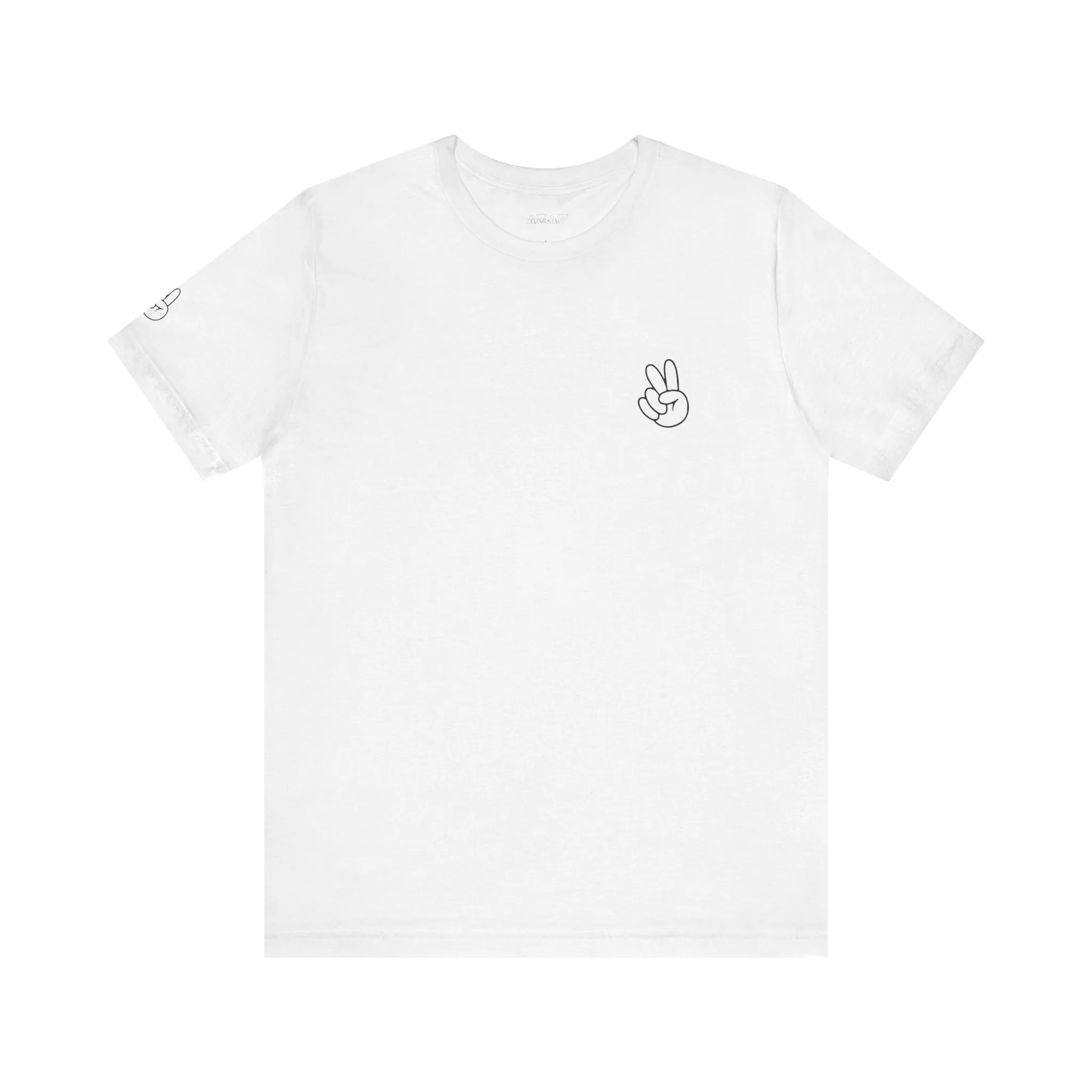 T-Shirt Unisex PEACE&LOVE, Light Colours - Image 3