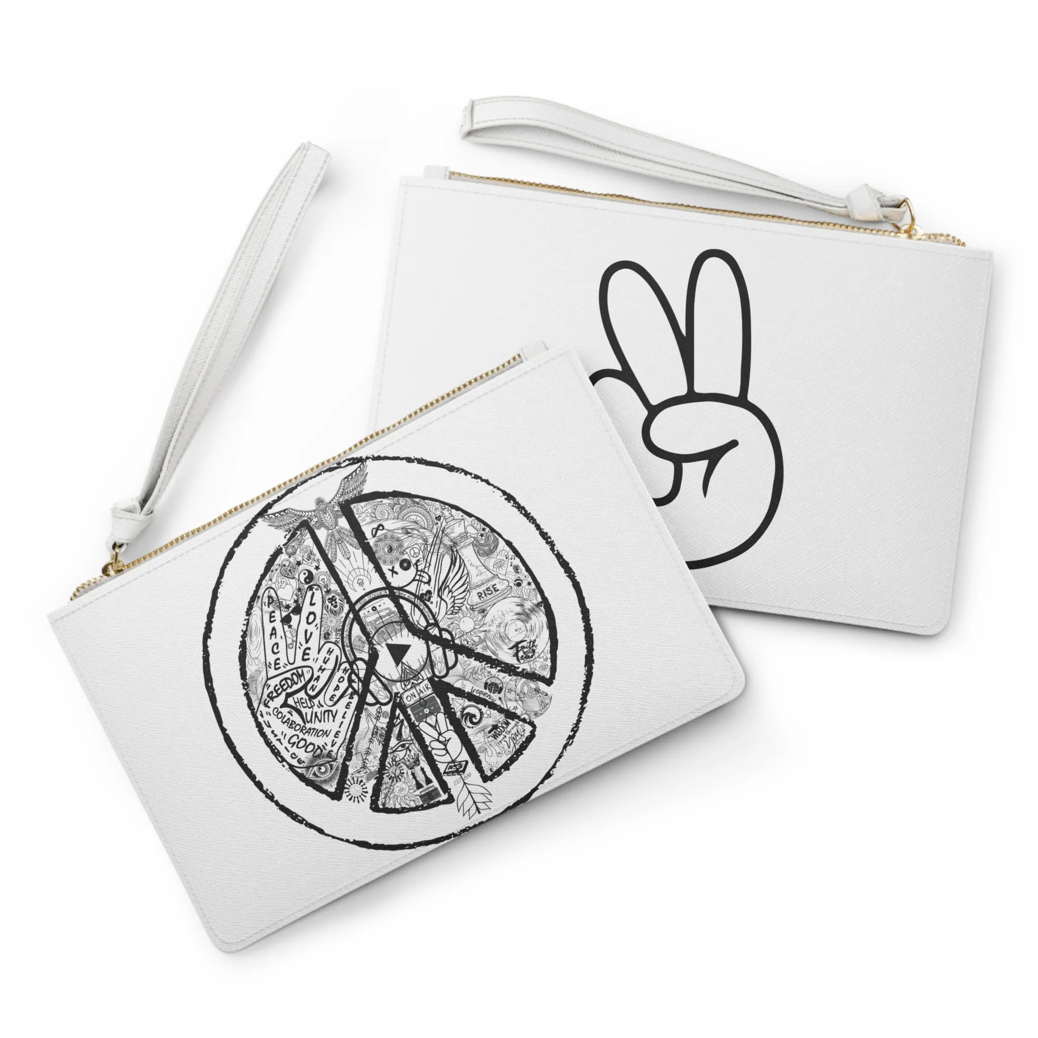 Clutch Bag PEACE&LOVE - Image 3