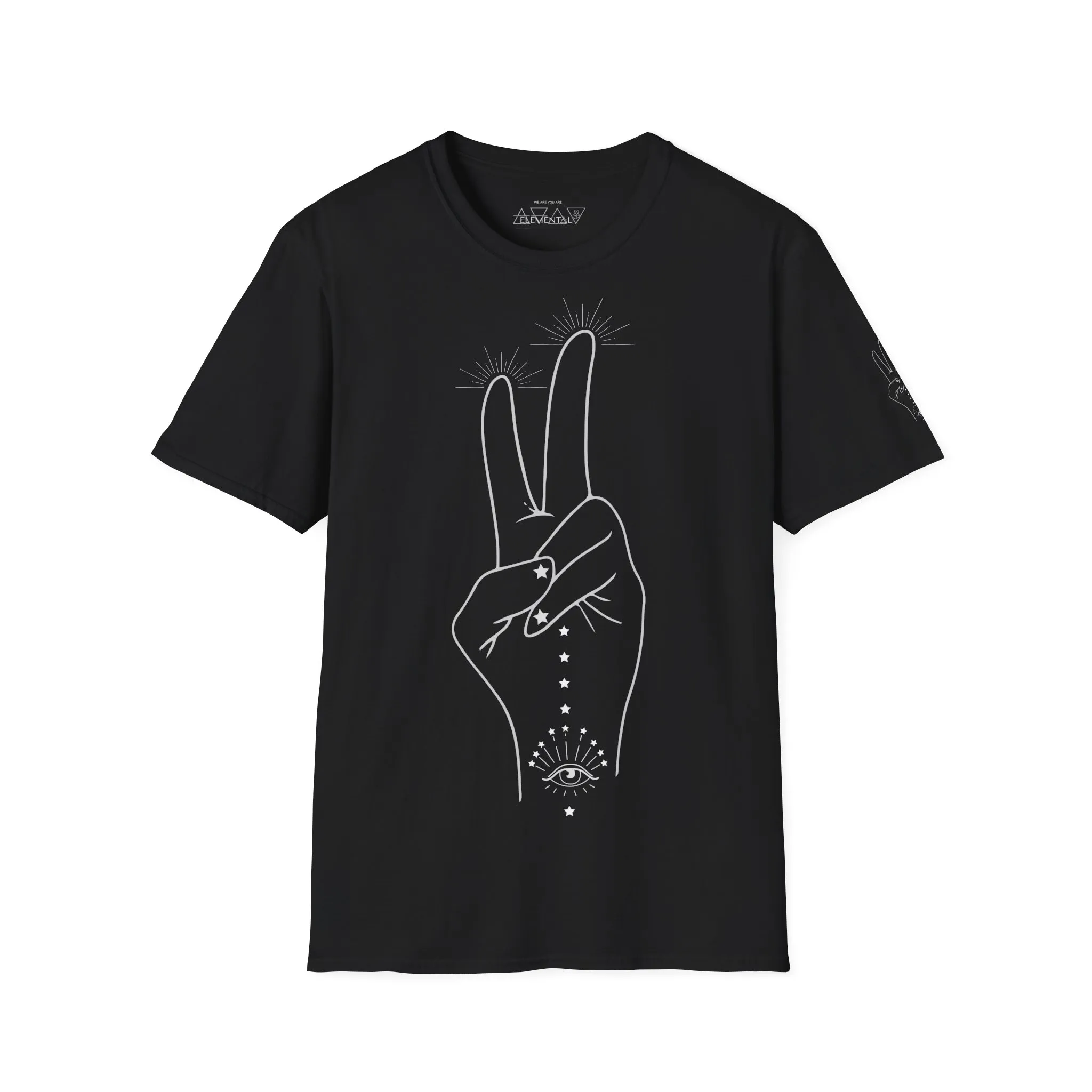 T-Shirt PEACEFULL HAND OF THE UNIVERSE  Unisex
