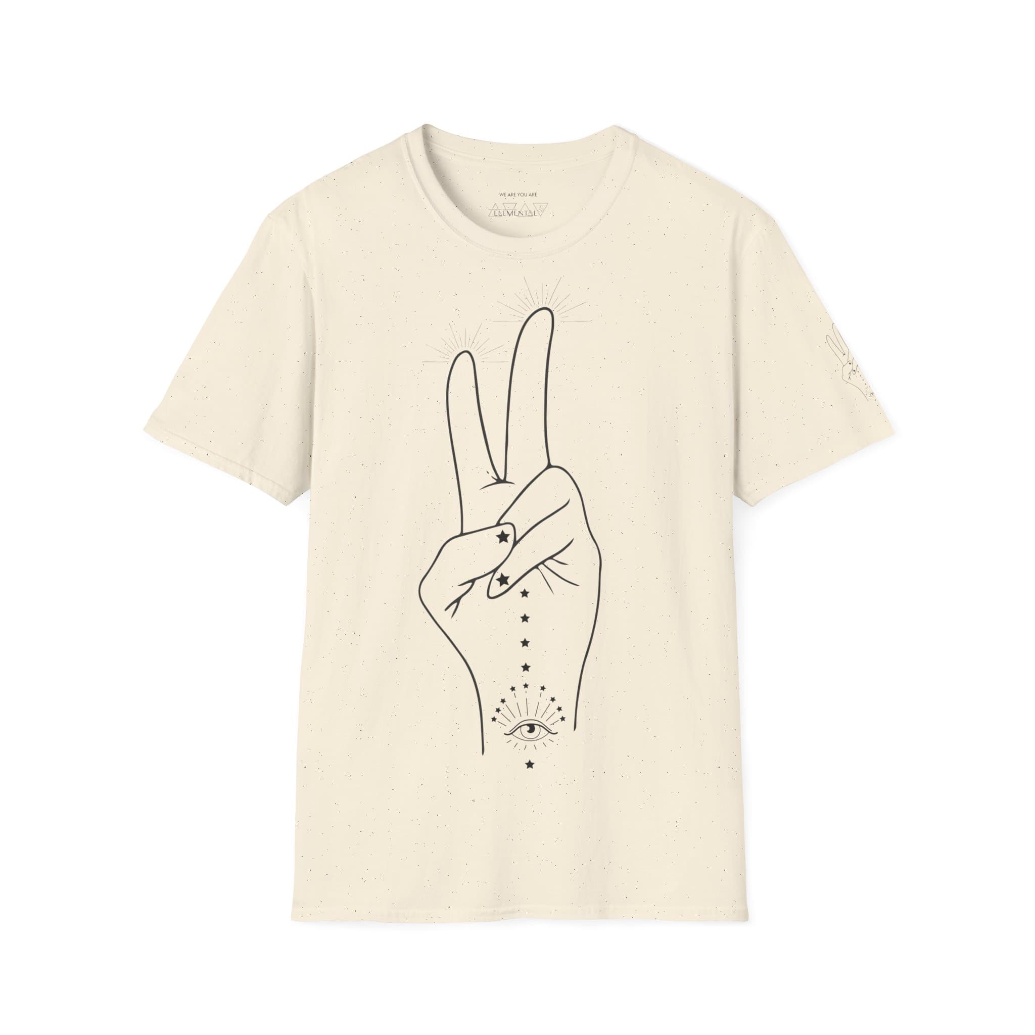 T-Shirt PEACEFULL HAND OF THE UNIVERSE - Image 13