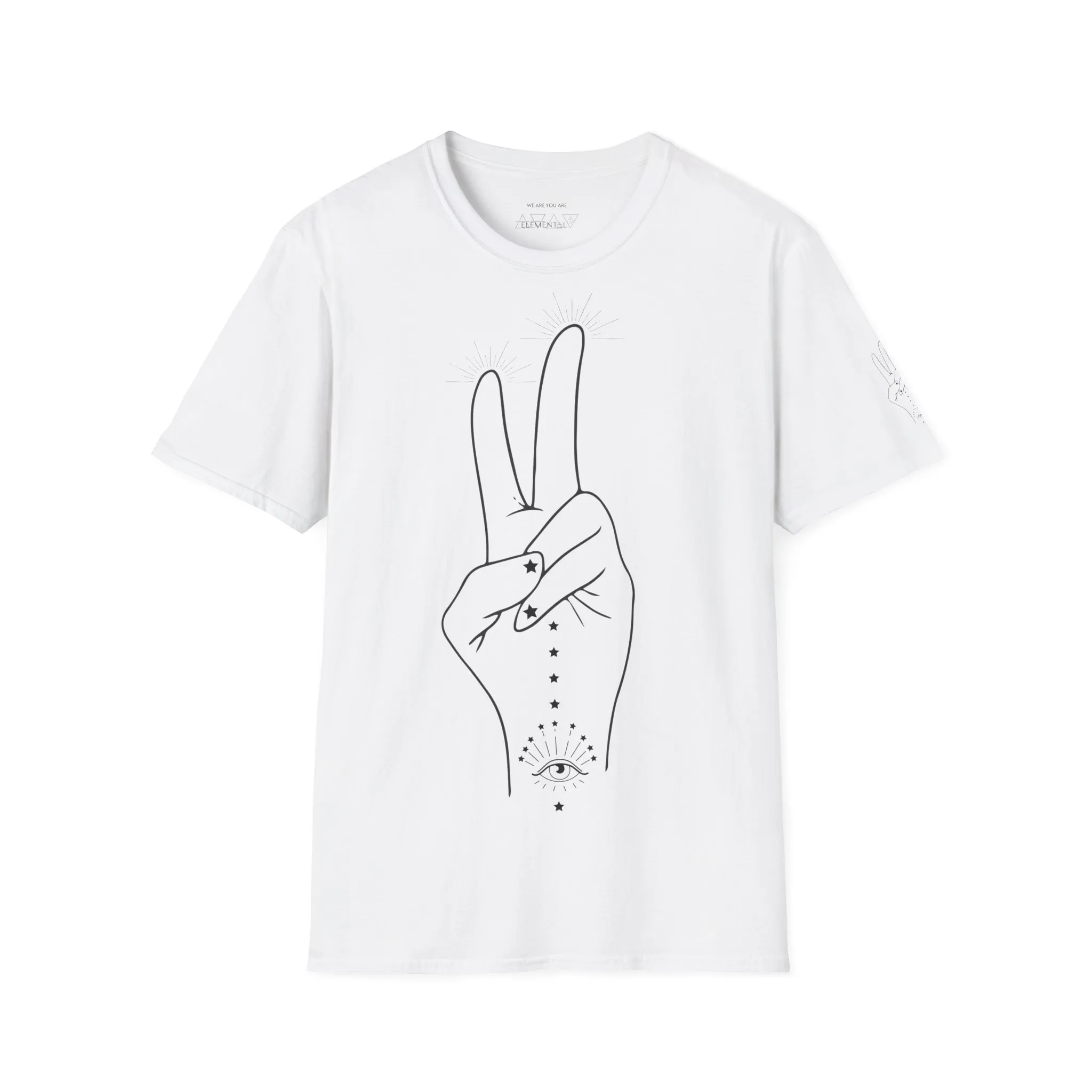T-Shirt PEACEFULL HAND OF THE UNIVERSE