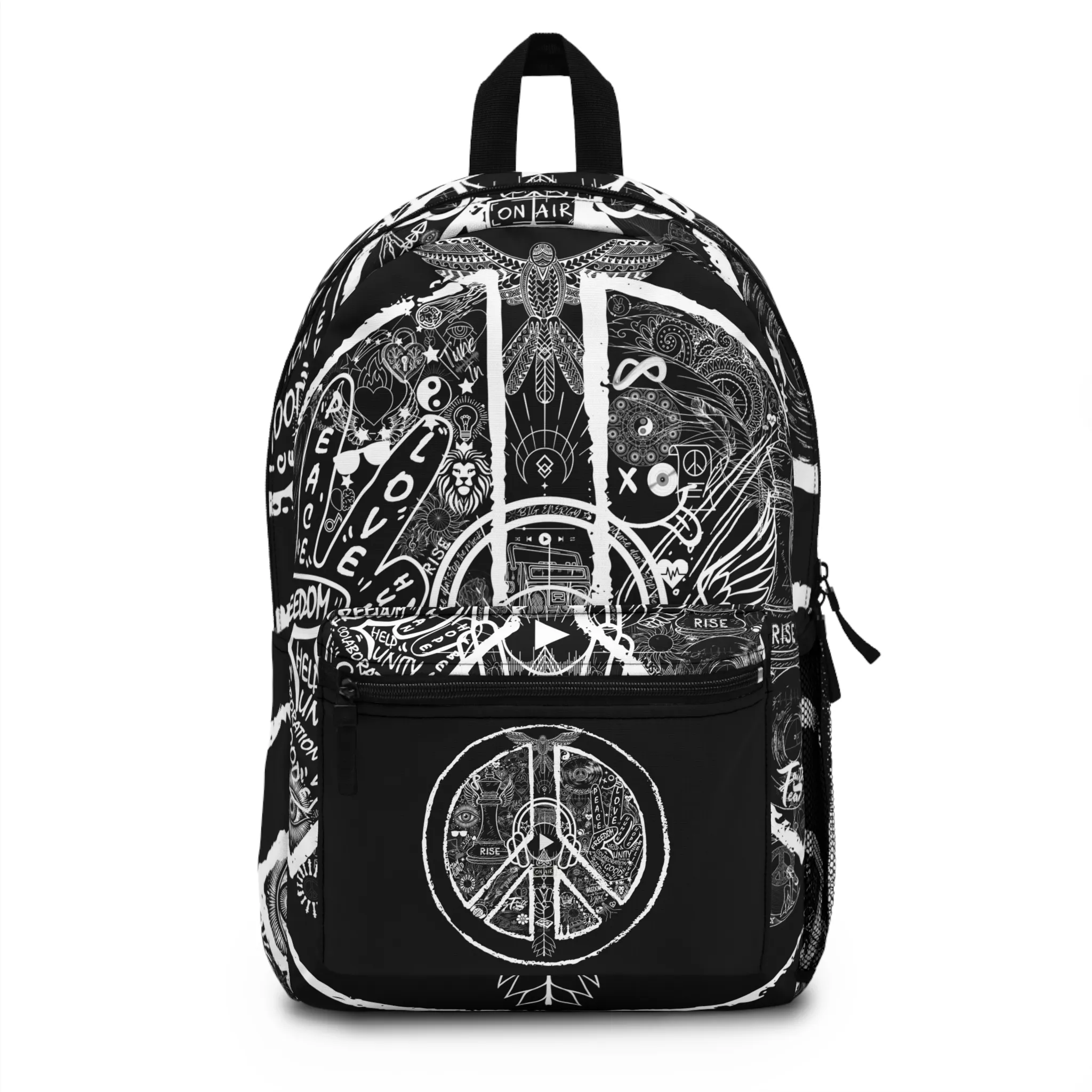 Backpack PEACE&LOVE BLACK Edition