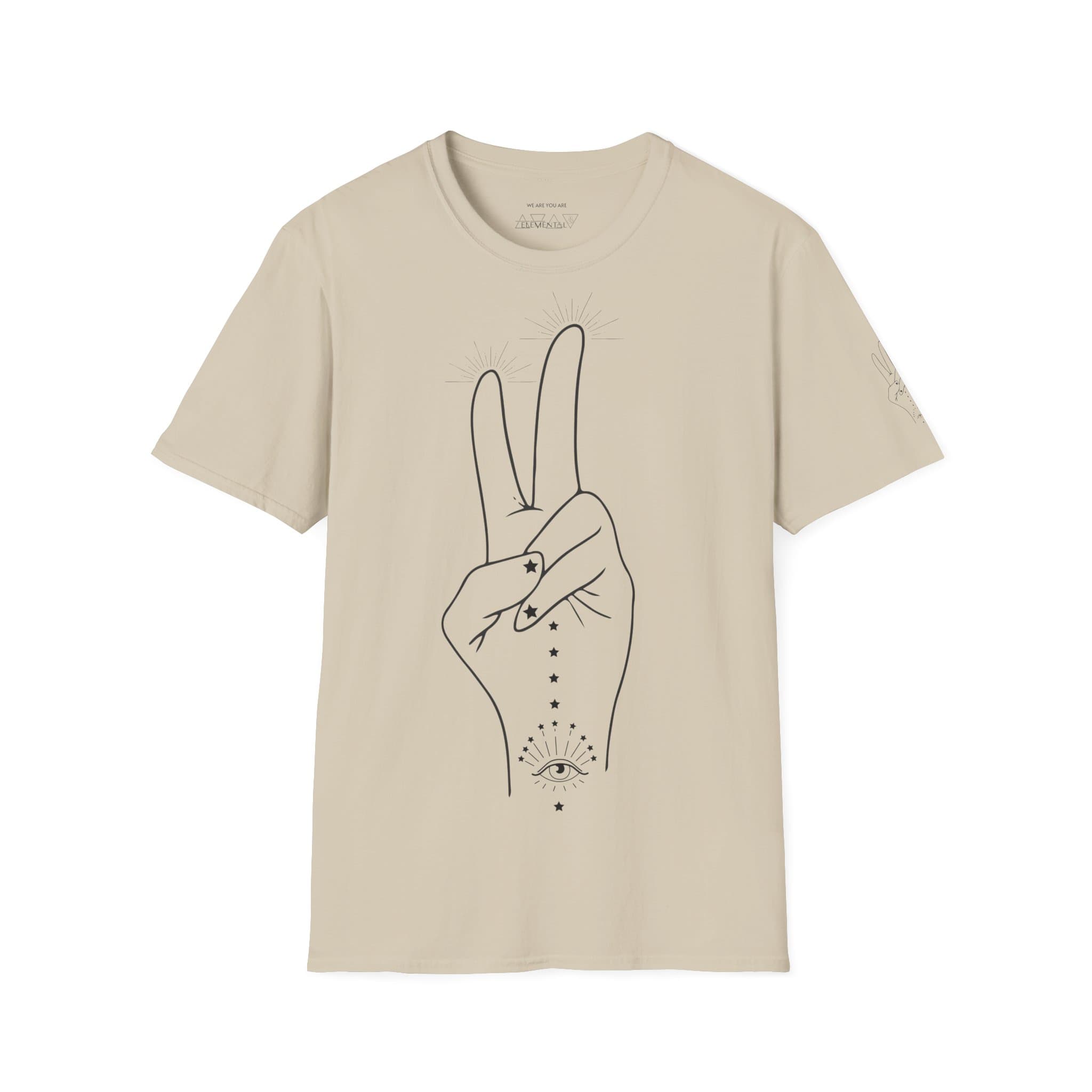 T-Shirt PEACEFULL HAND OF THE UNIVERSE - Image 5