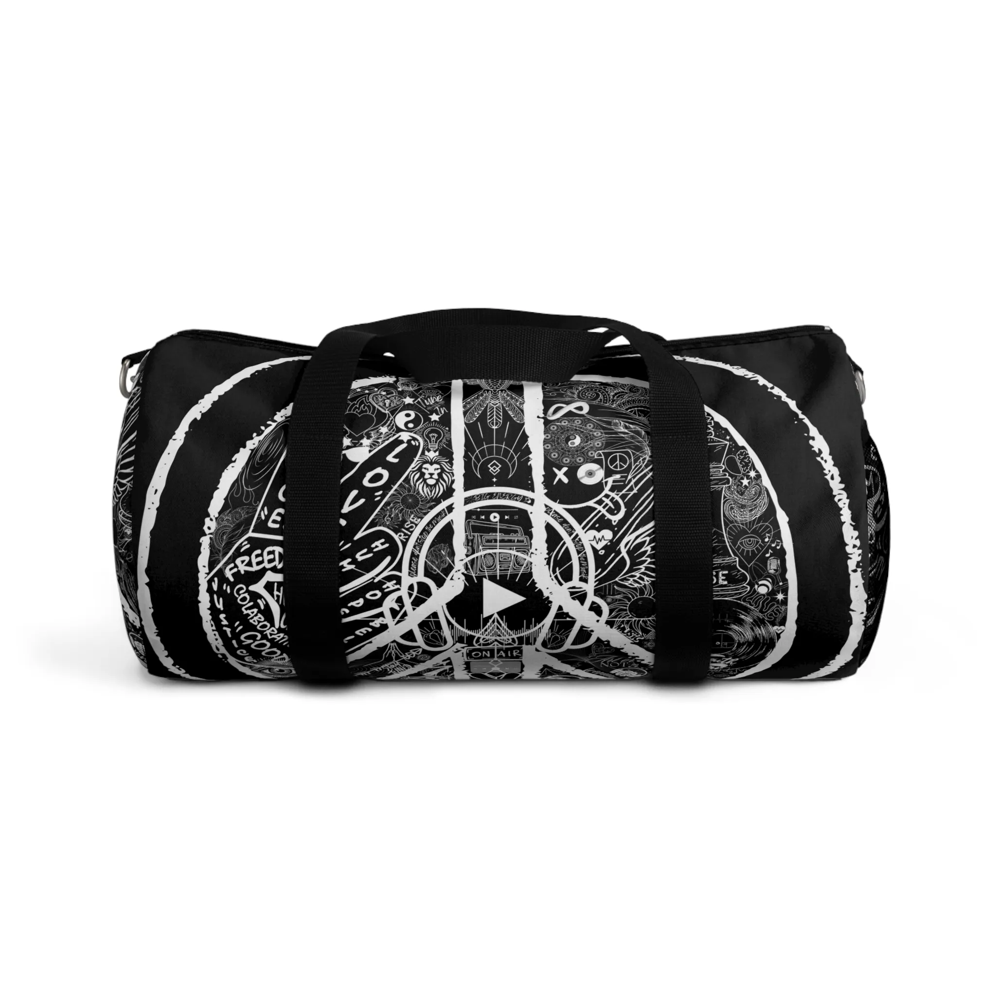 Bag Duffle, PEACE&LOVE BLACK Edition