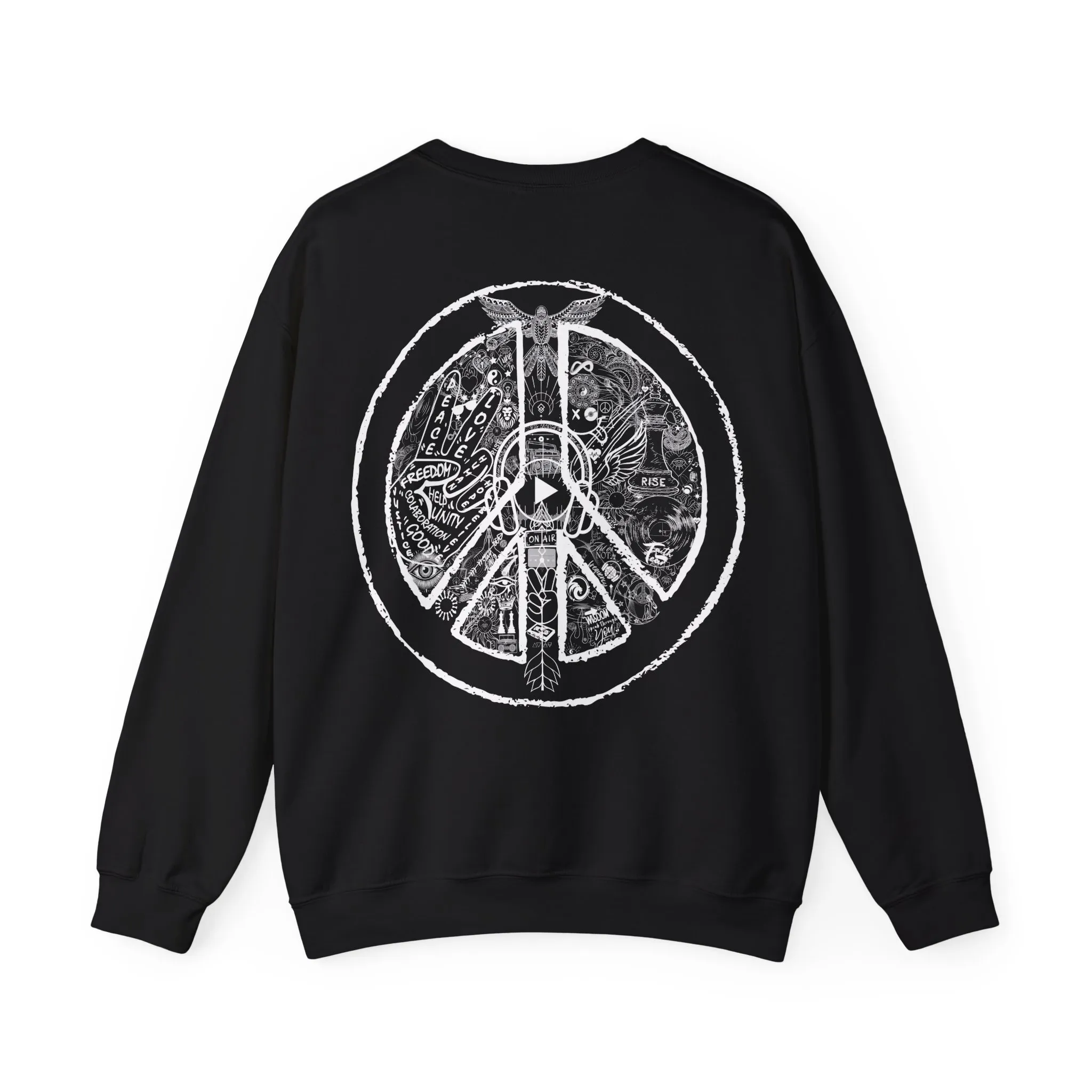 Unisex Sweatshirt PEACE&LOVE - Image 2