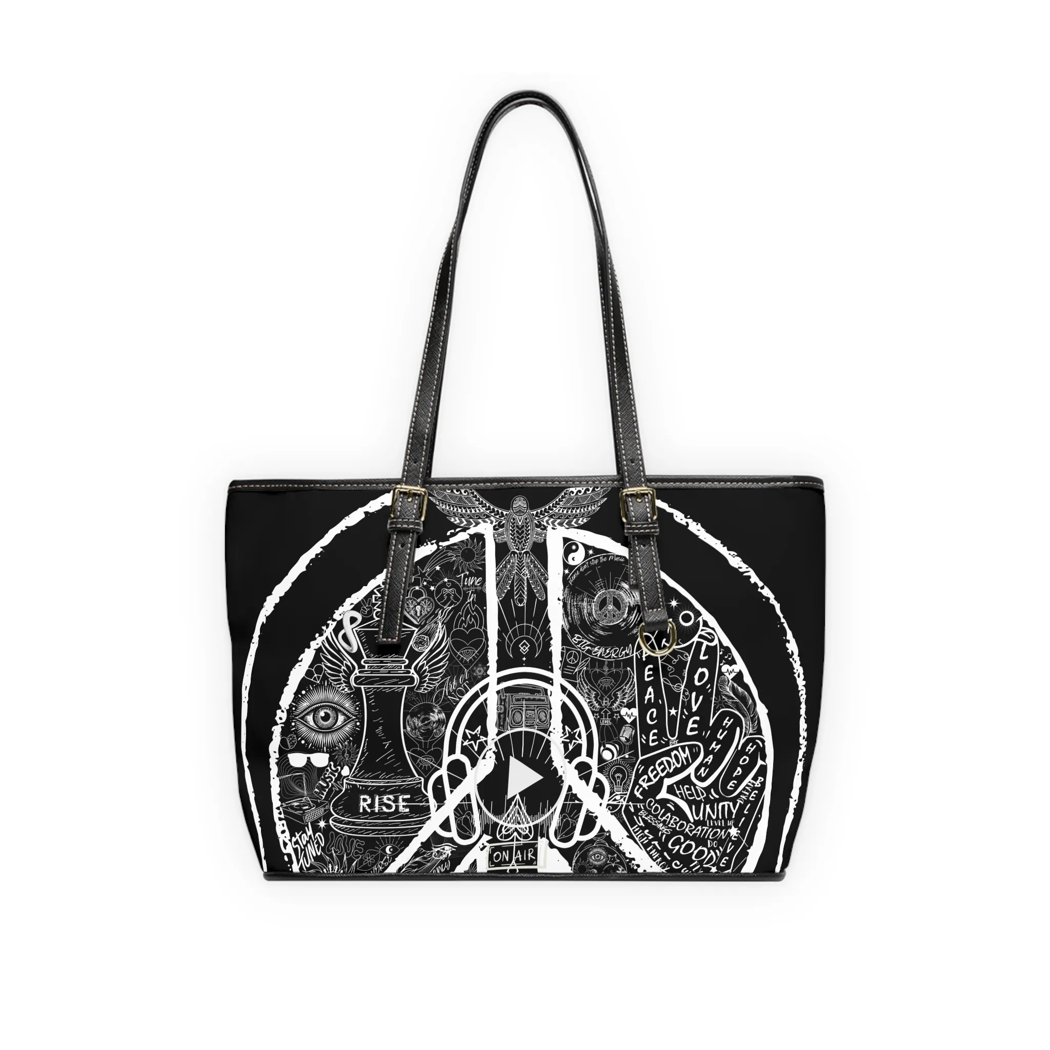 Bag Leather, PEACE&LOVE BLACK Edition
