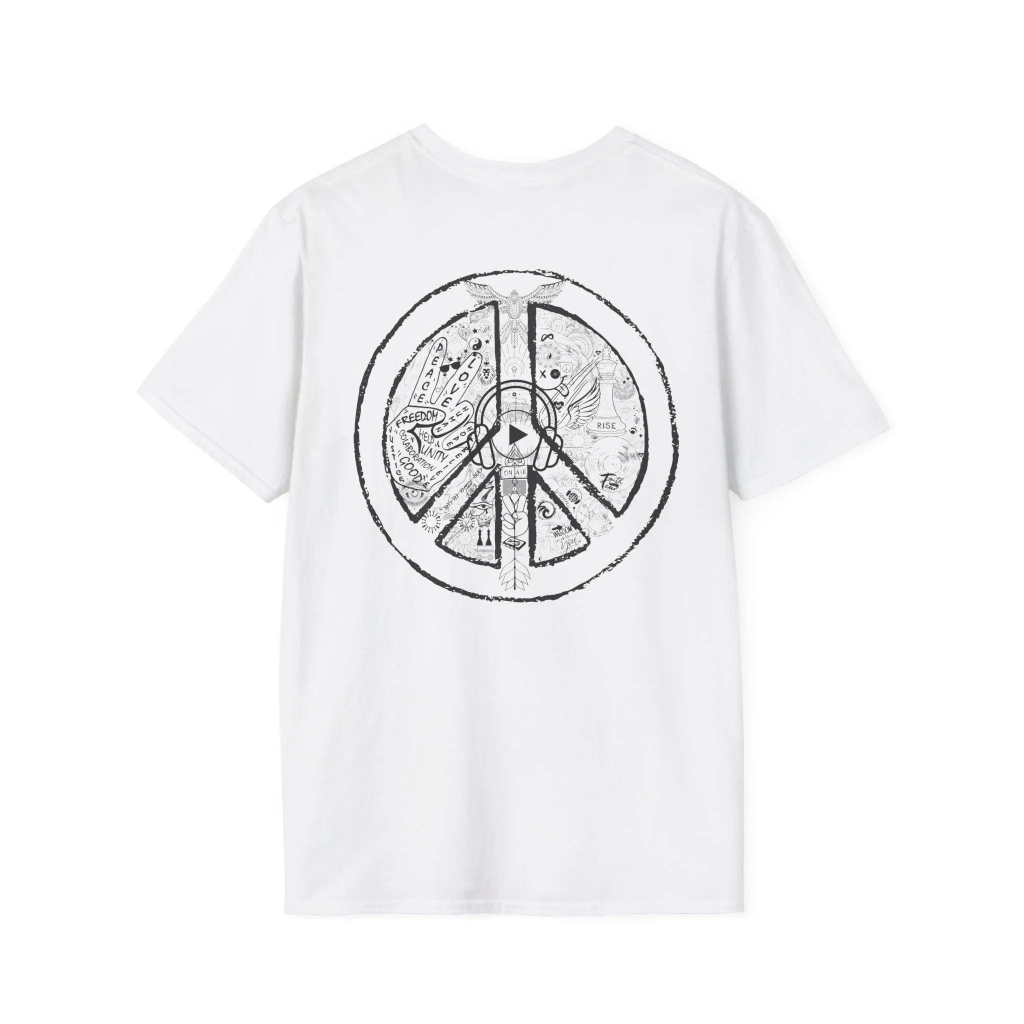 T-Shirt Unisex PEACE&LOVE - Image 2