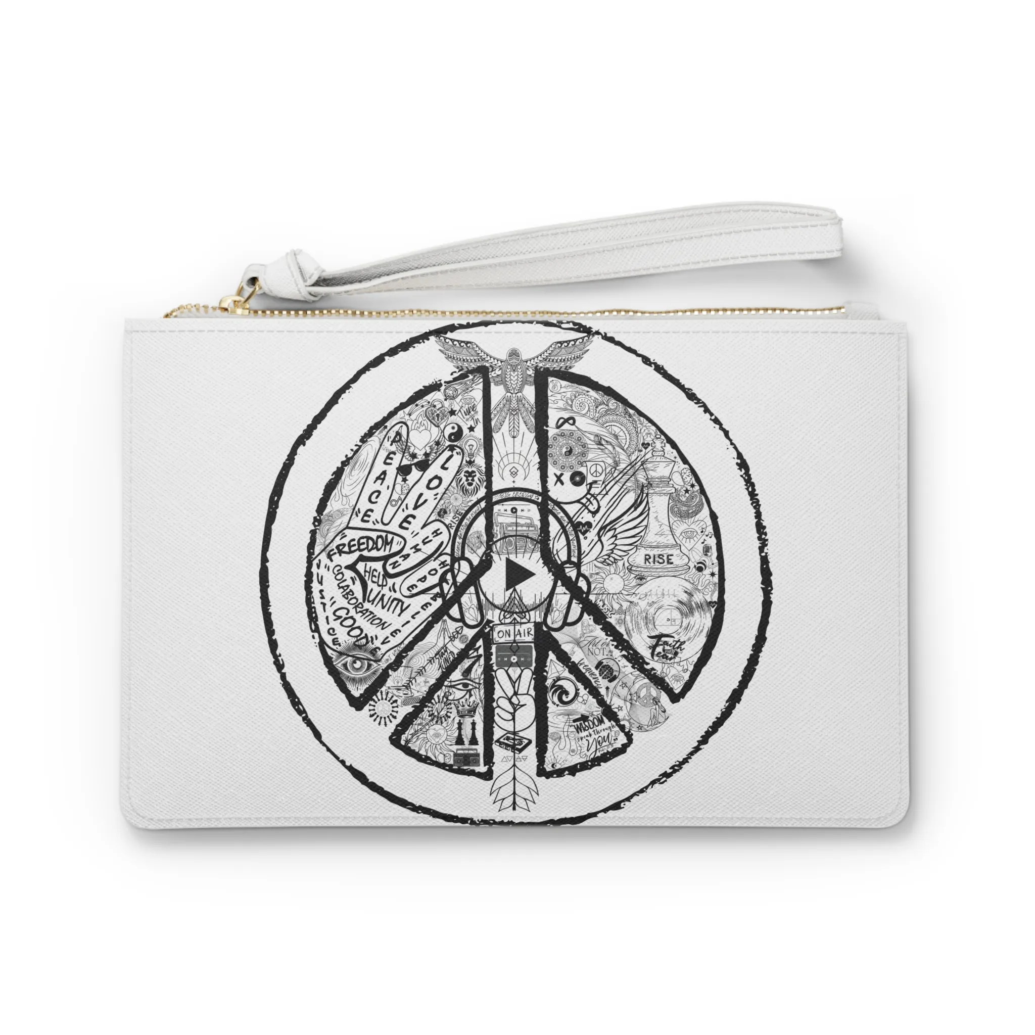 Clutch Bag PEACE&LOVE