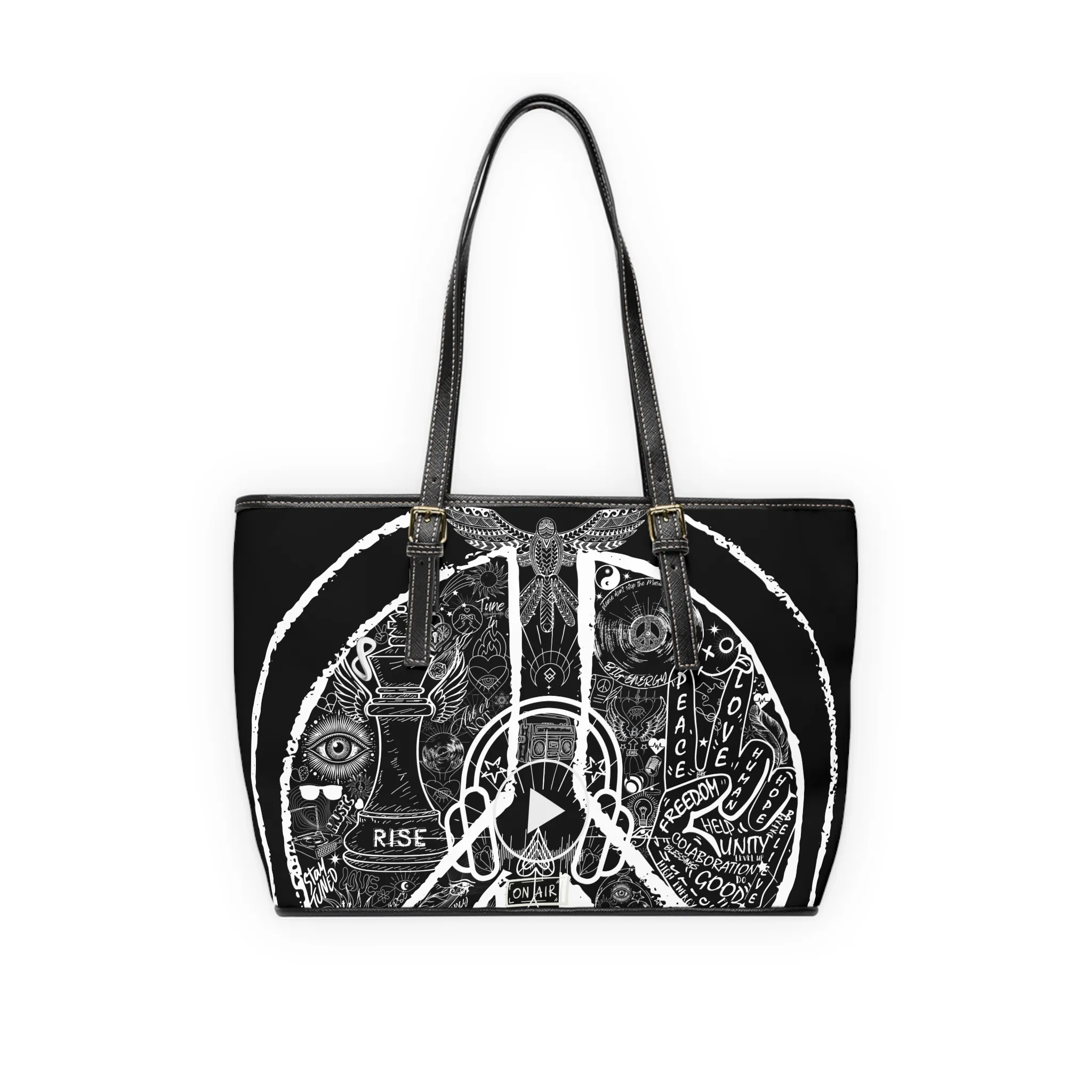 Bag Leather, PEACE&LOVE BLACK Edition - Image 2