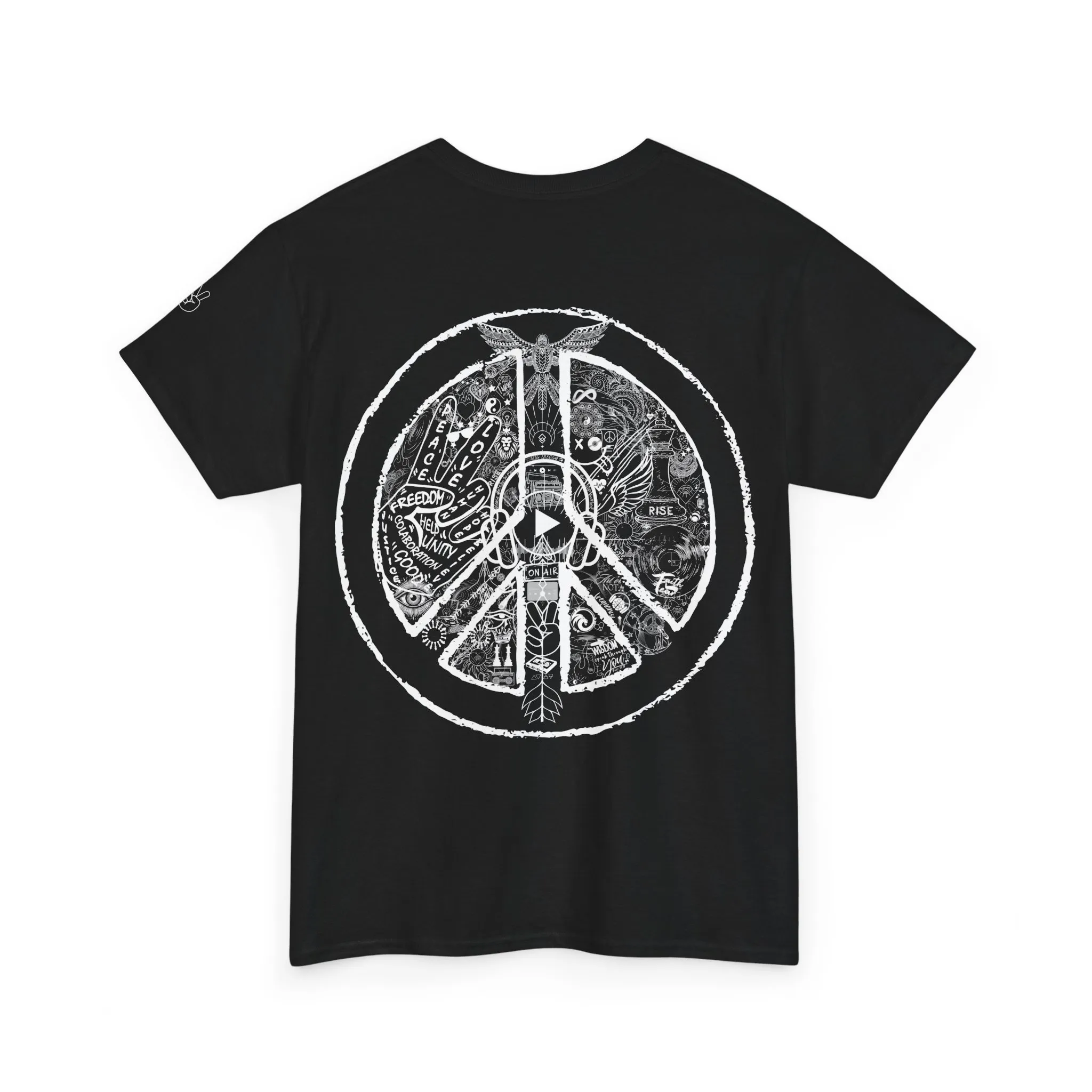 T-shirt WHITE PEACE&LOVE - Image 2