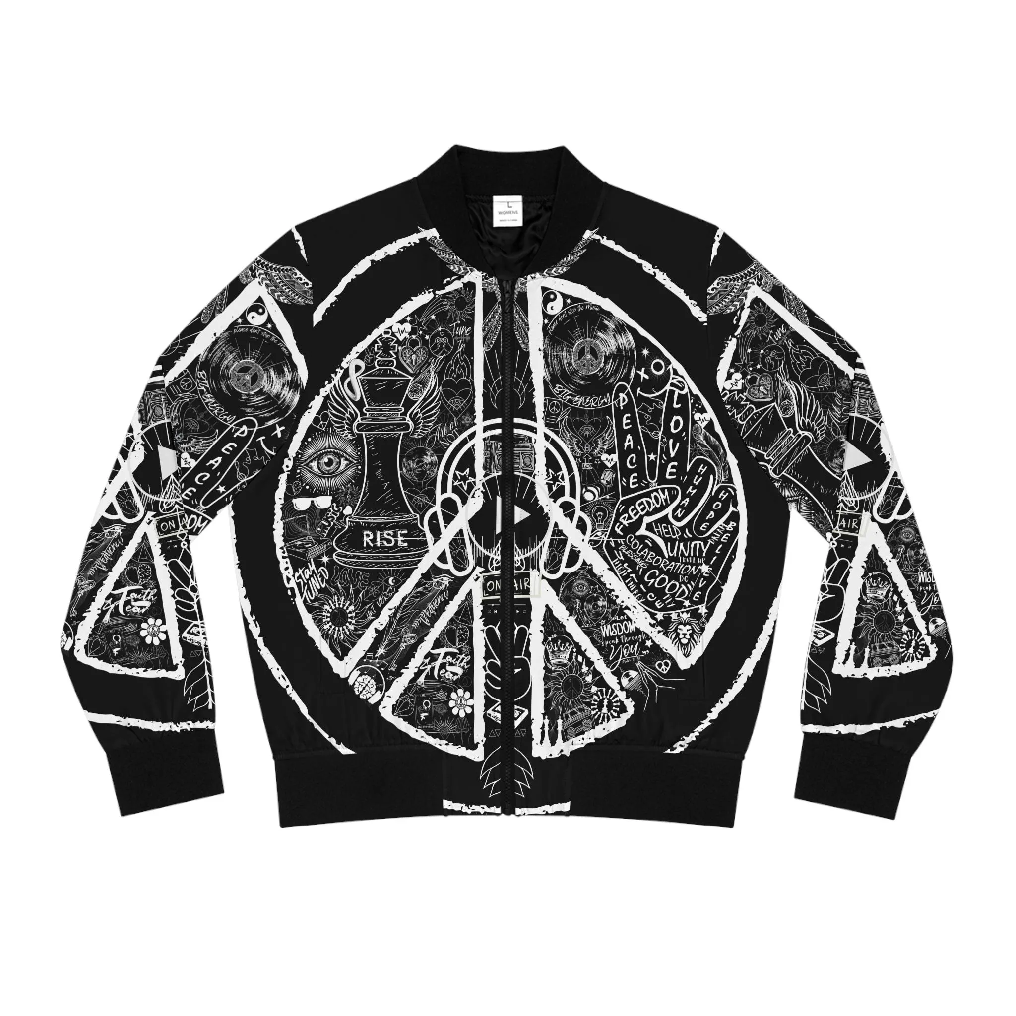 Bomber  Jacket Woman´s Black Edition