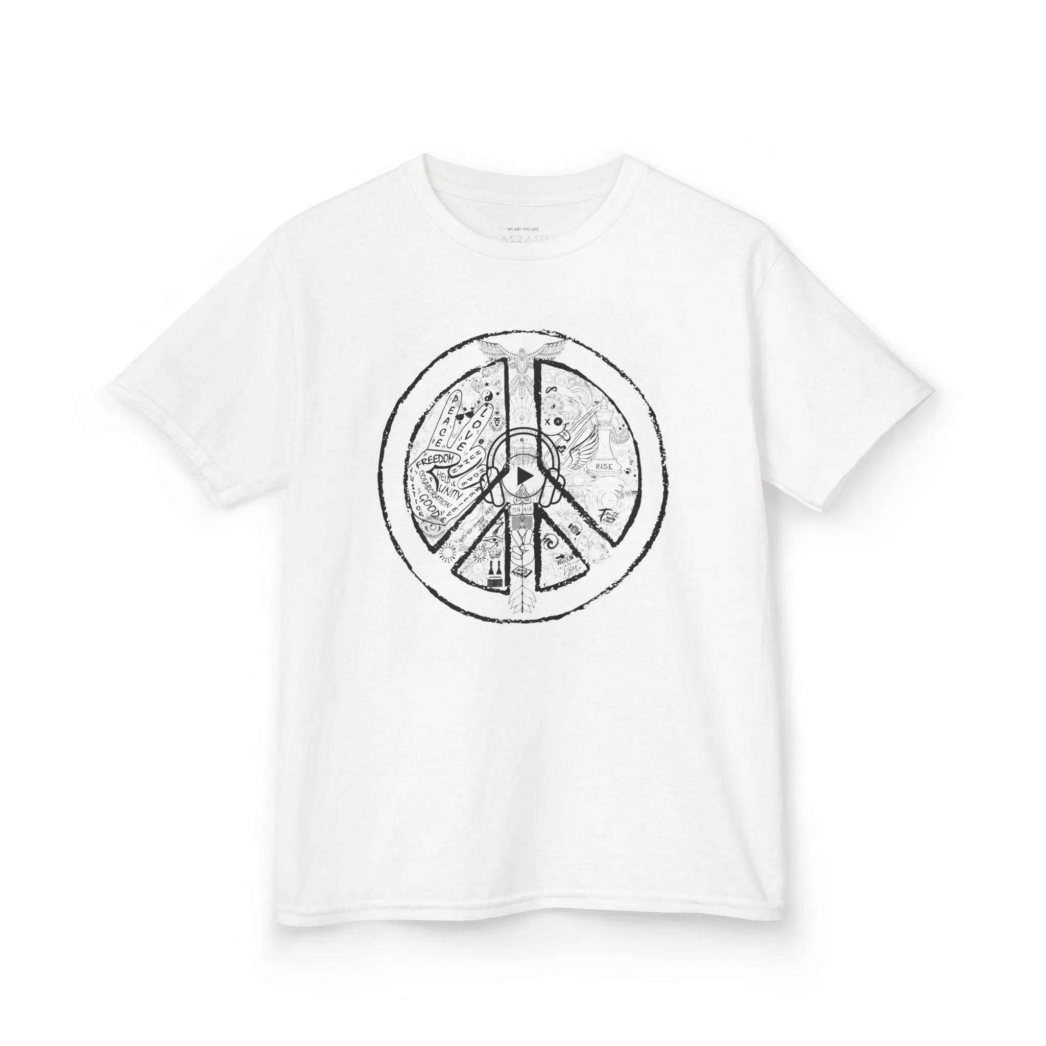 KIDS T-Shirt PEACE & LOVE Heavy Cotton - Image 3