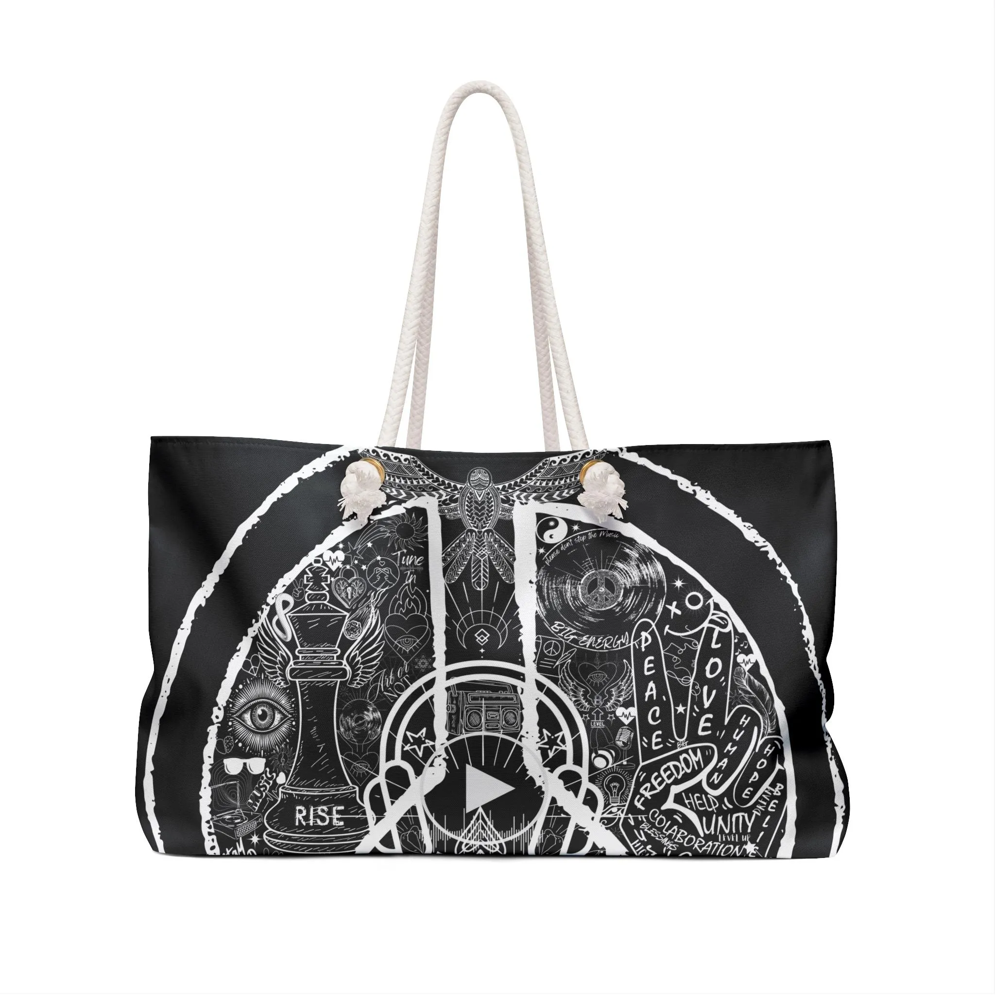 Bag ALLROUNDER PEACE&LOVE Black Edition - Image 2