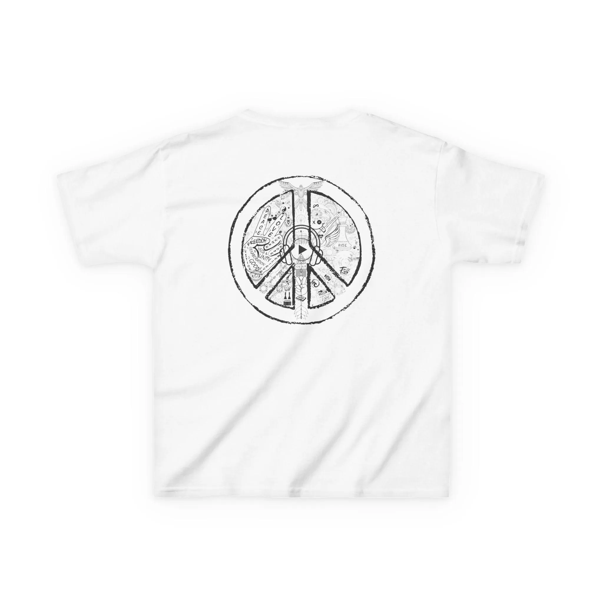 KIDS T-Shirt PEACE & LOVE Heavy Cotton - Image 2