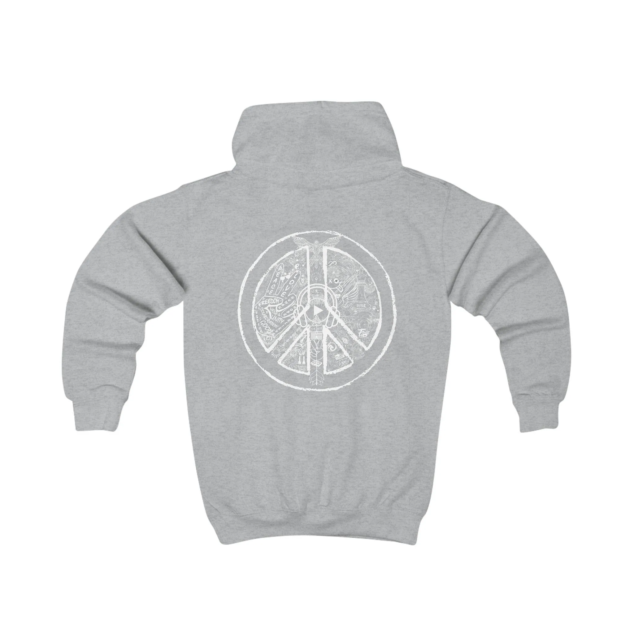 KIDS Hoodie PEACE & LOVE - Image 4
