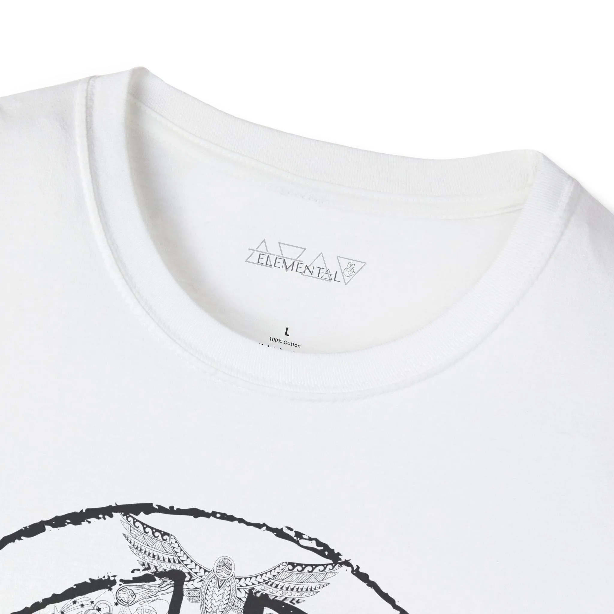 T-Shirt Unisex FRONT/BACK PEACE&LOVE - Image 3