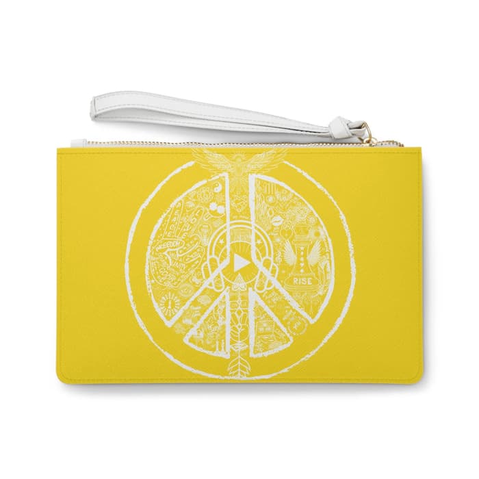 *BRIGHT EDITION Clutch Bag PEACE&LOVE - Image 2